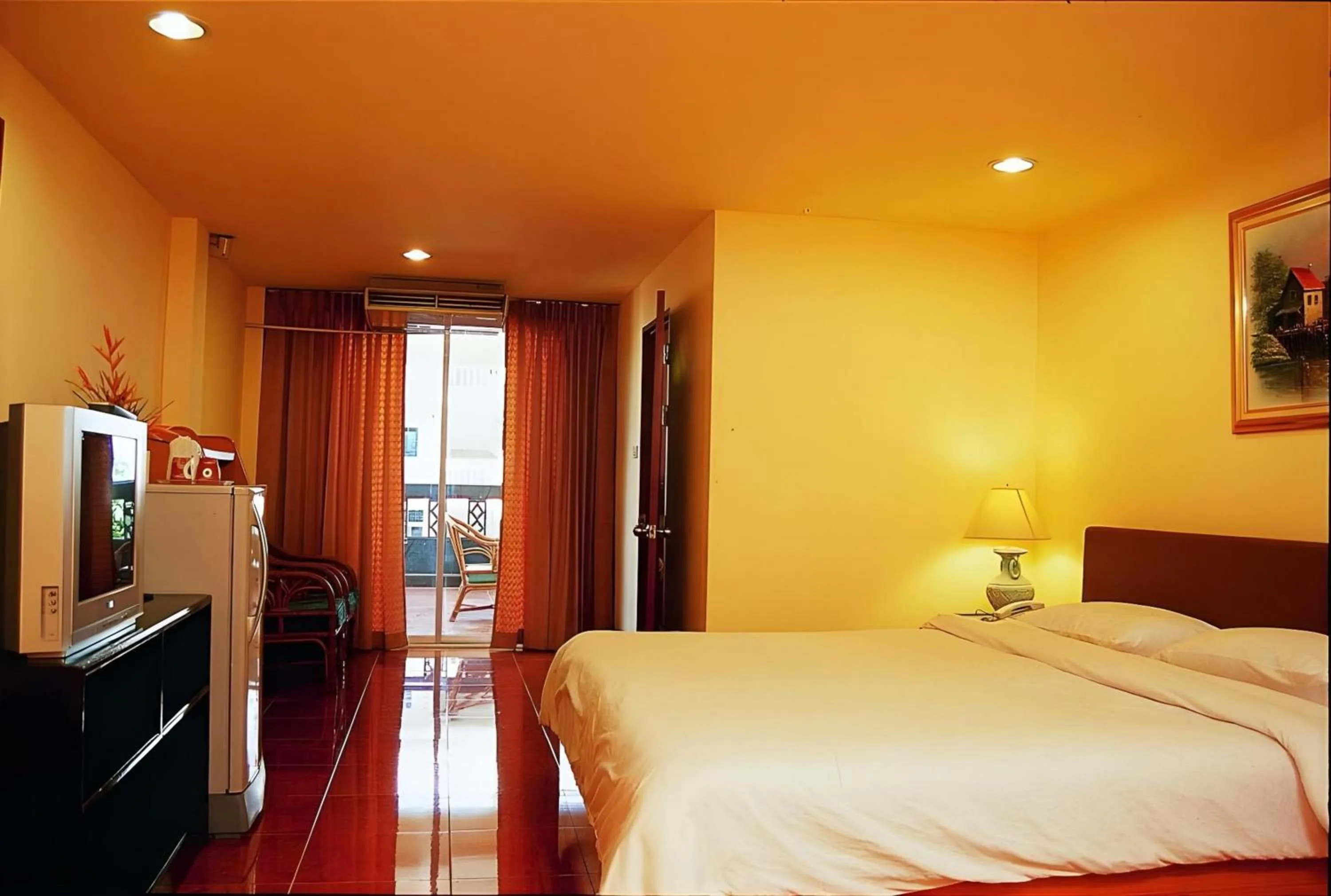 Bed in Pom Pom Residence