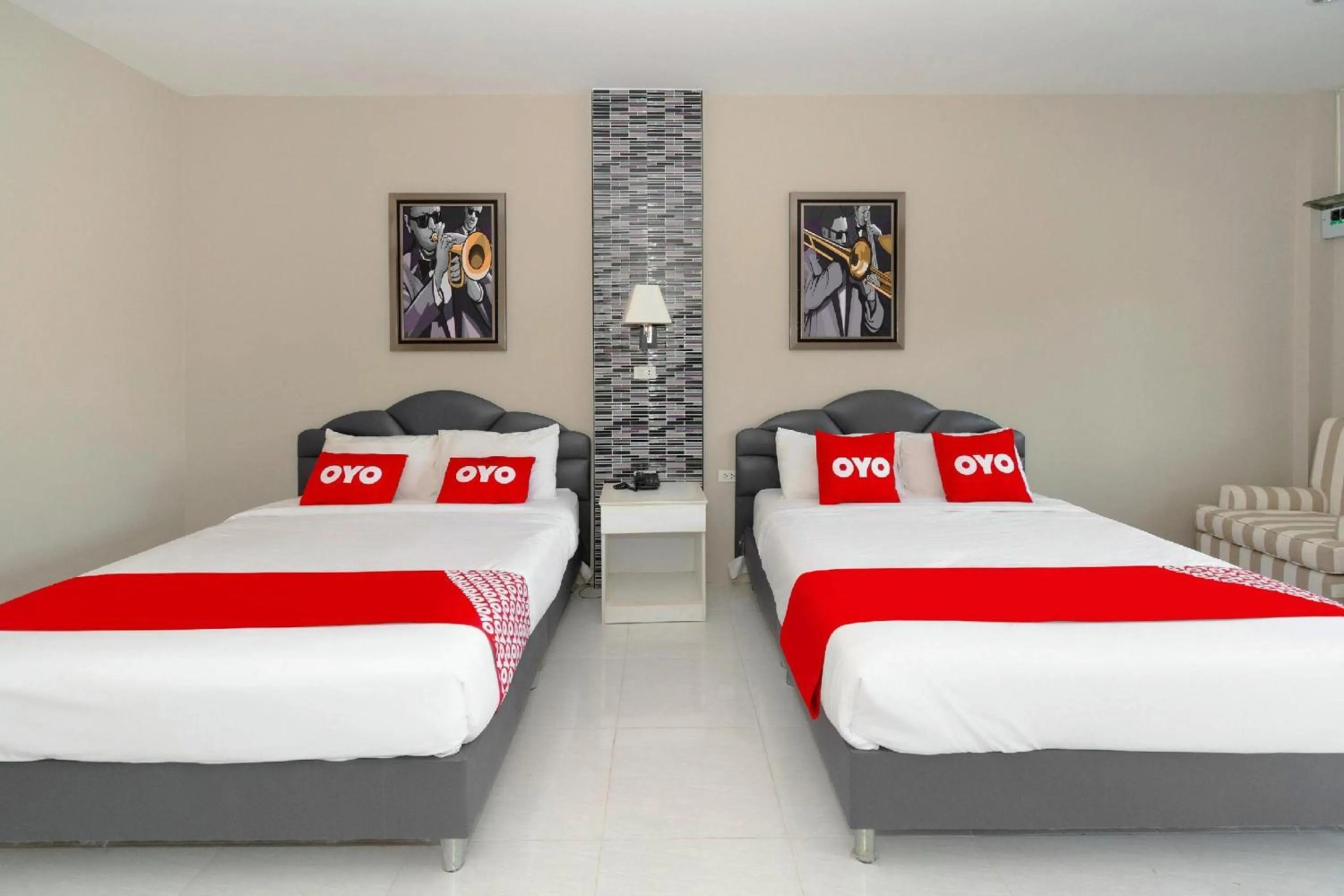 Bed in Pom Pom Residence