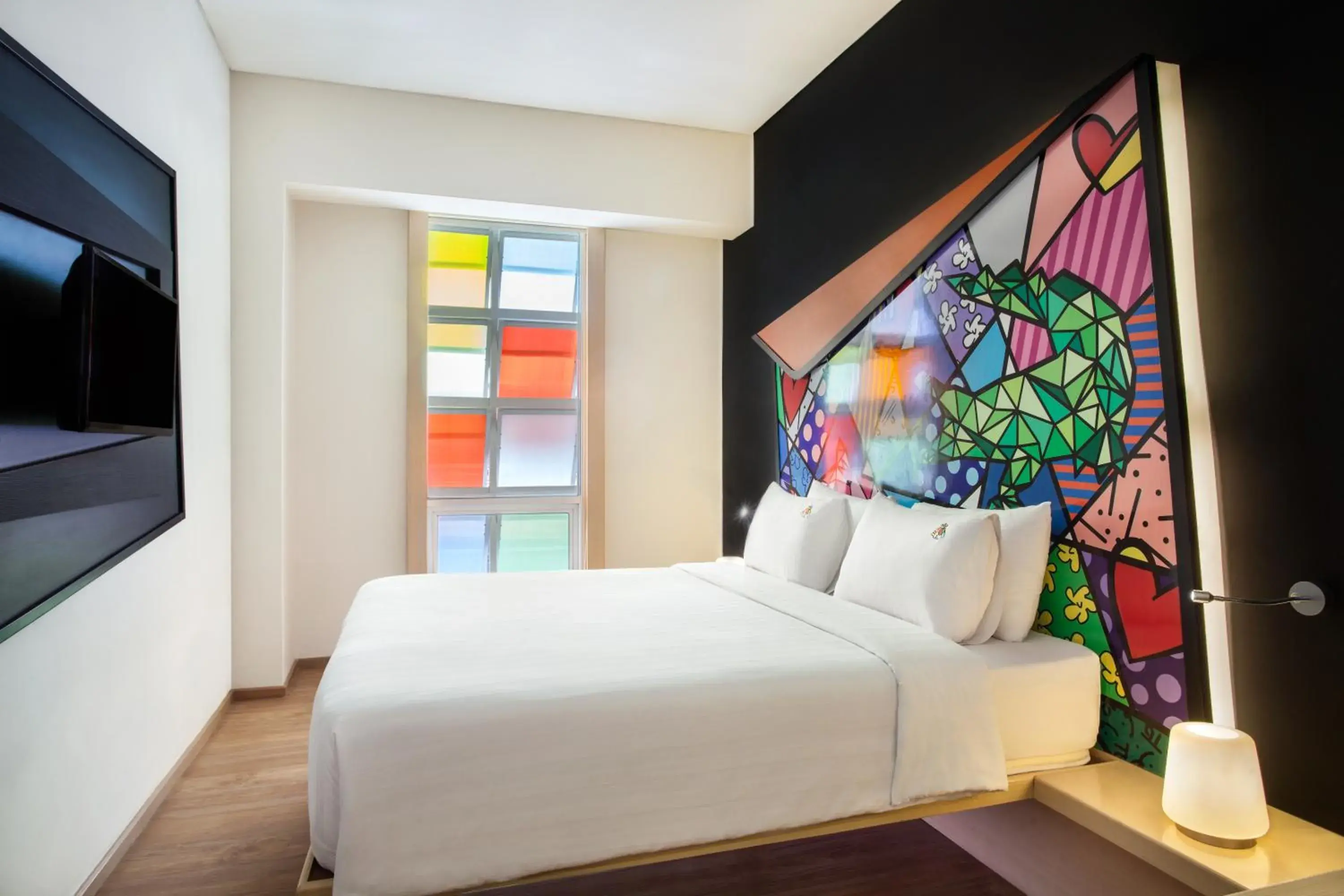 Bed in MaxOneHotel Tidar Surabaya Bed in MaxOneHotel Tidar Surabaya