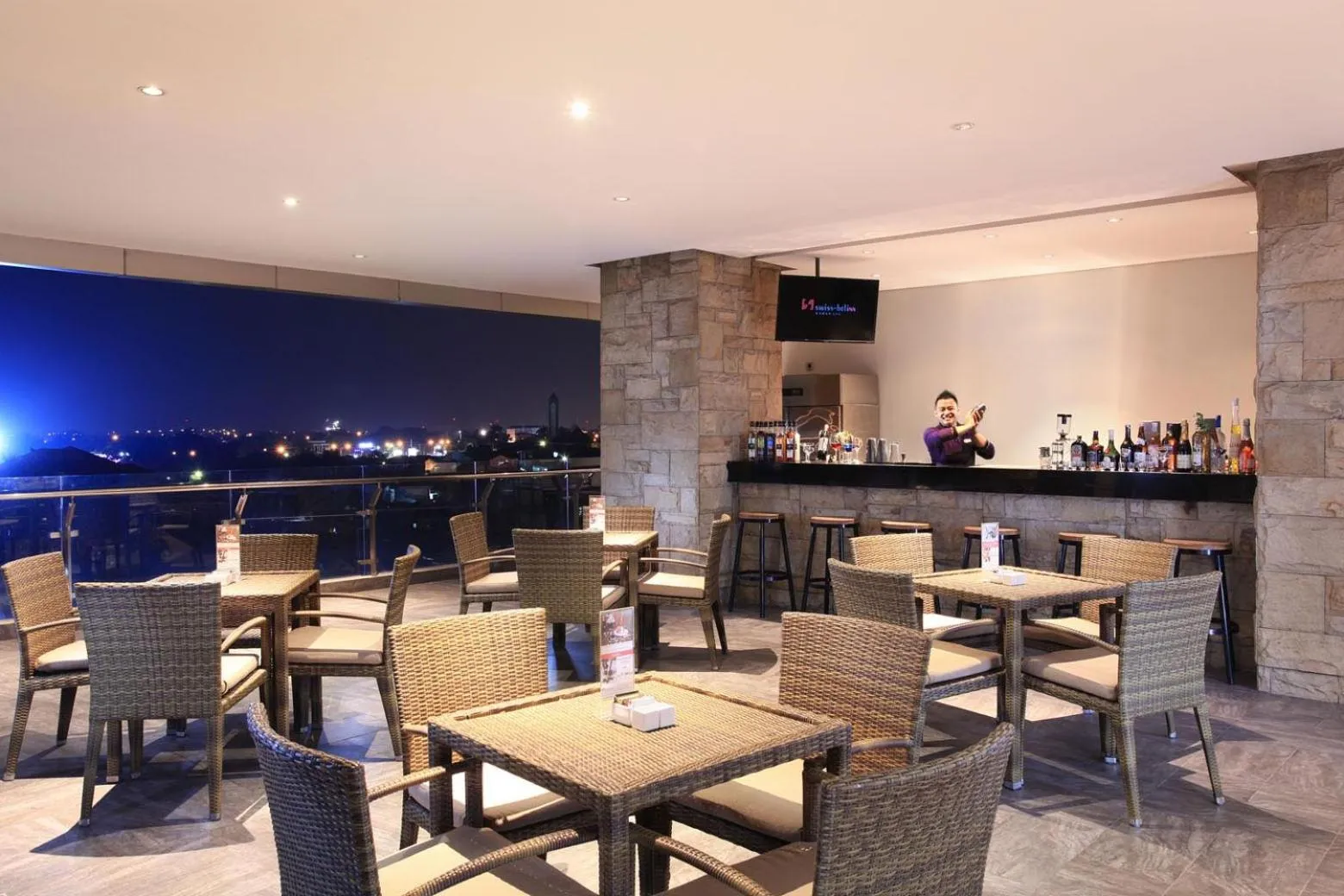 Lounge or bar in Swiss-Belinn Karawang
