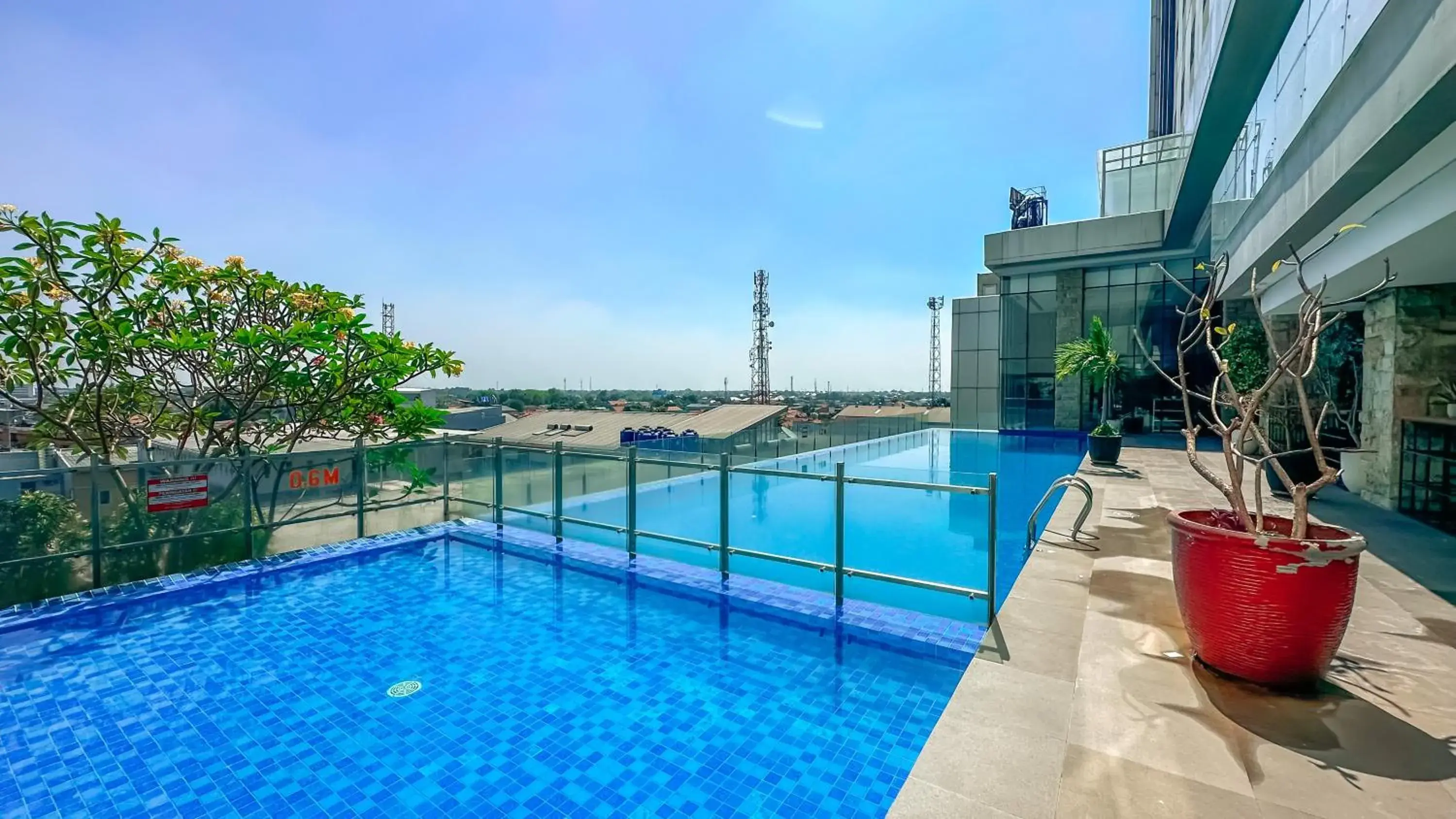 City view in Swiss-Belinn Karawang City view in Swiss-Belinn Karawang