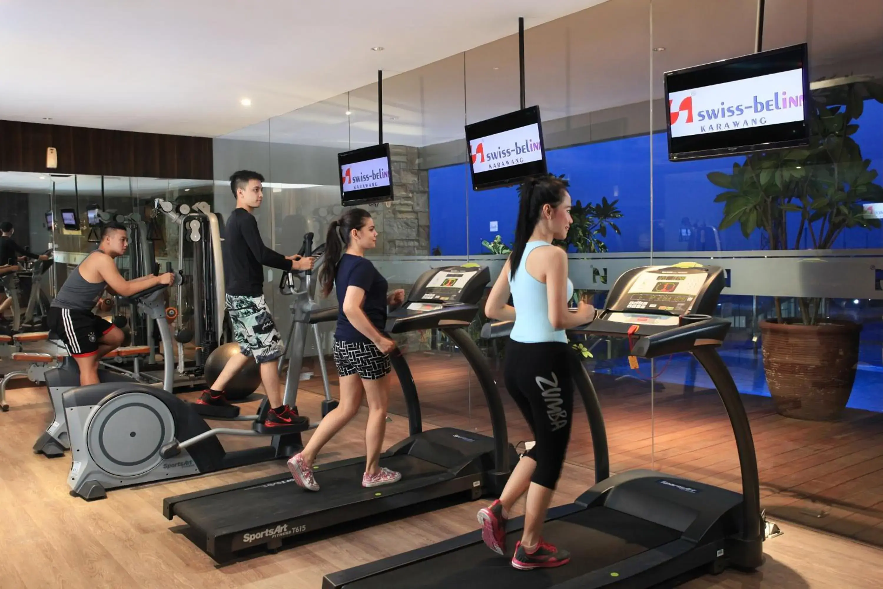 Fitness centre/facilities in Swiss-Belinn Karawang Fitness centre/facilities in Swiss-Belinn Karawang