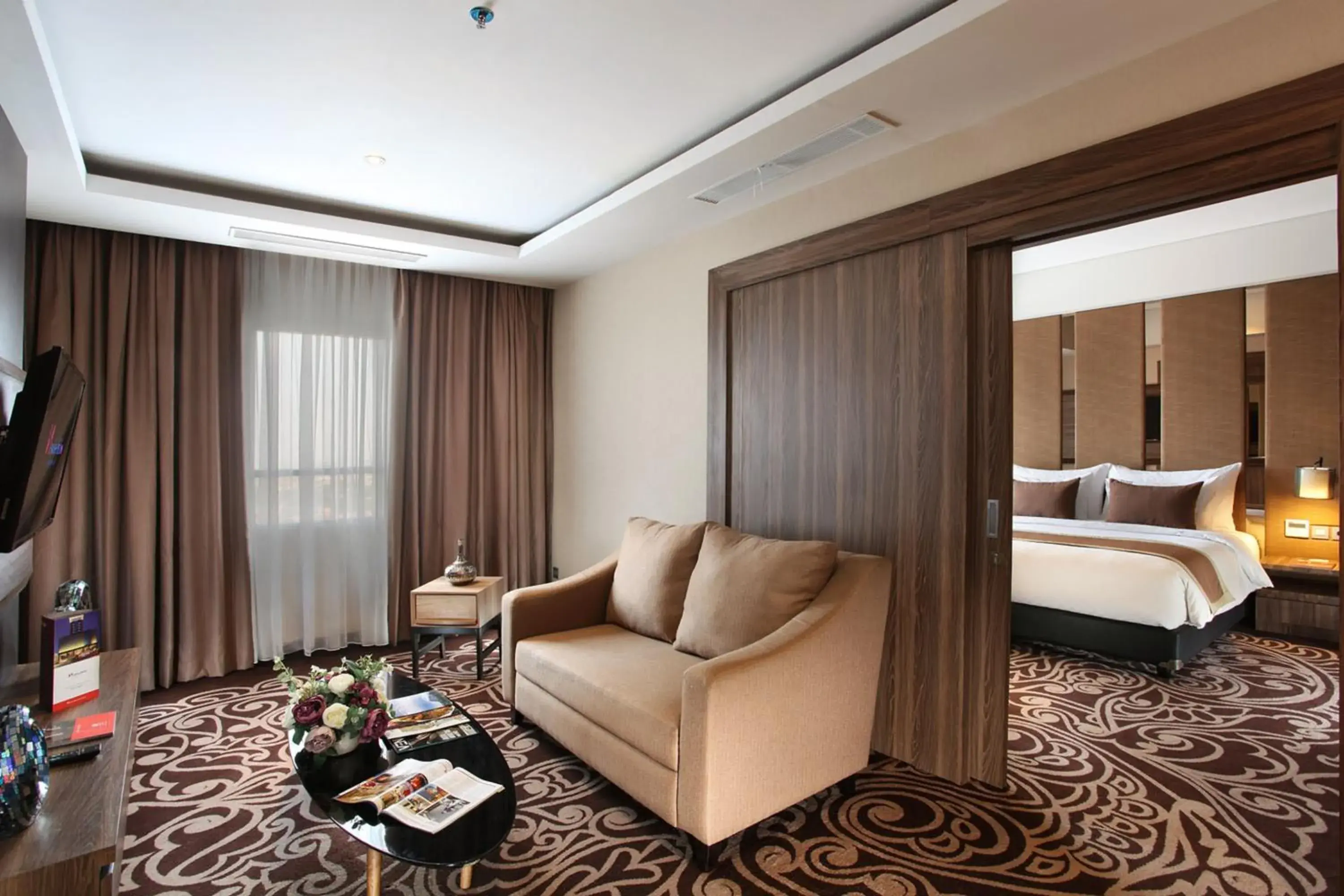 Living room, Bed in Swiss-Belinn Karawang Living room, Bed in Swiss-Belinn Karawang