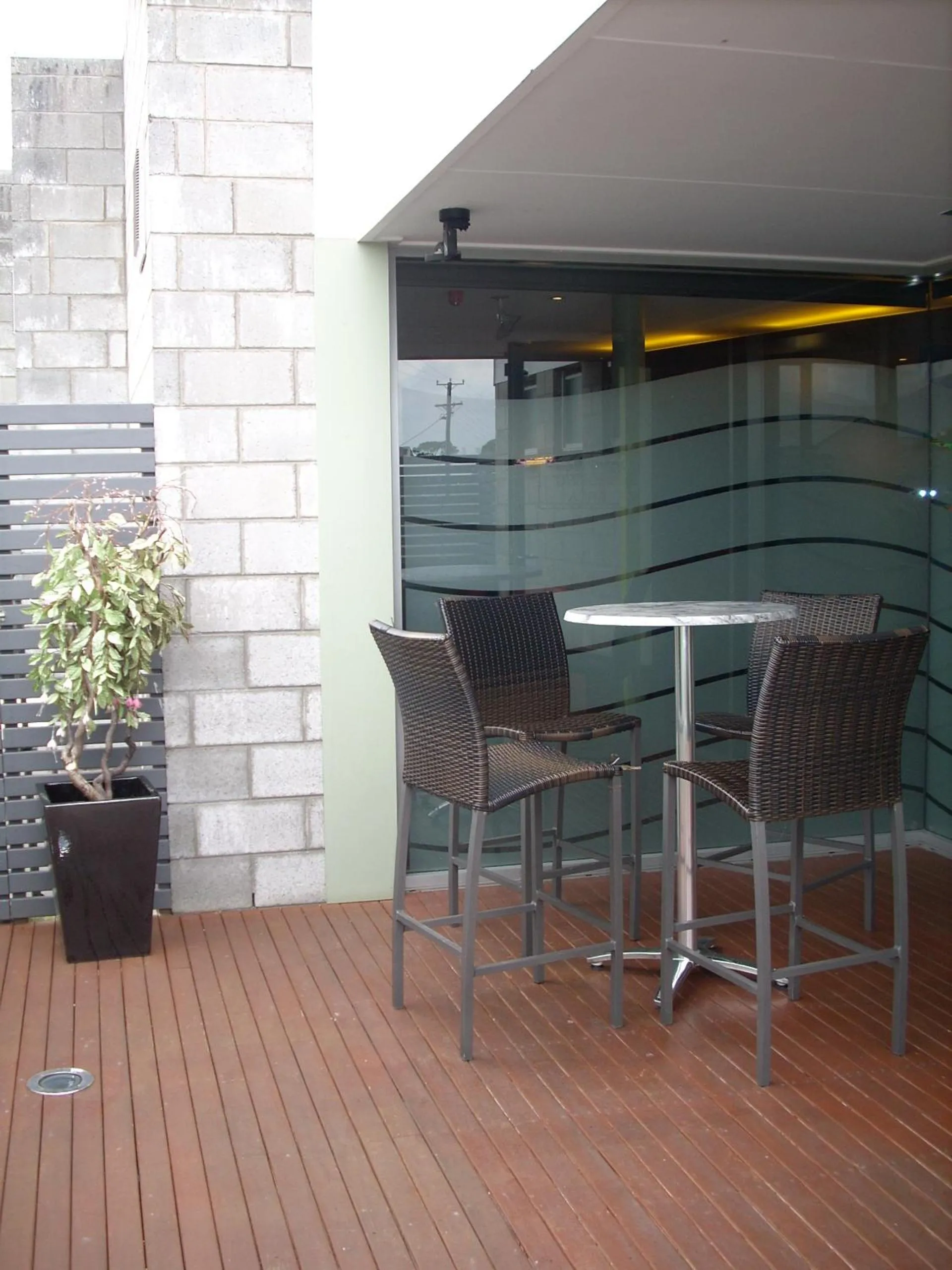 Balcony/Terrace in Bridge Hotel