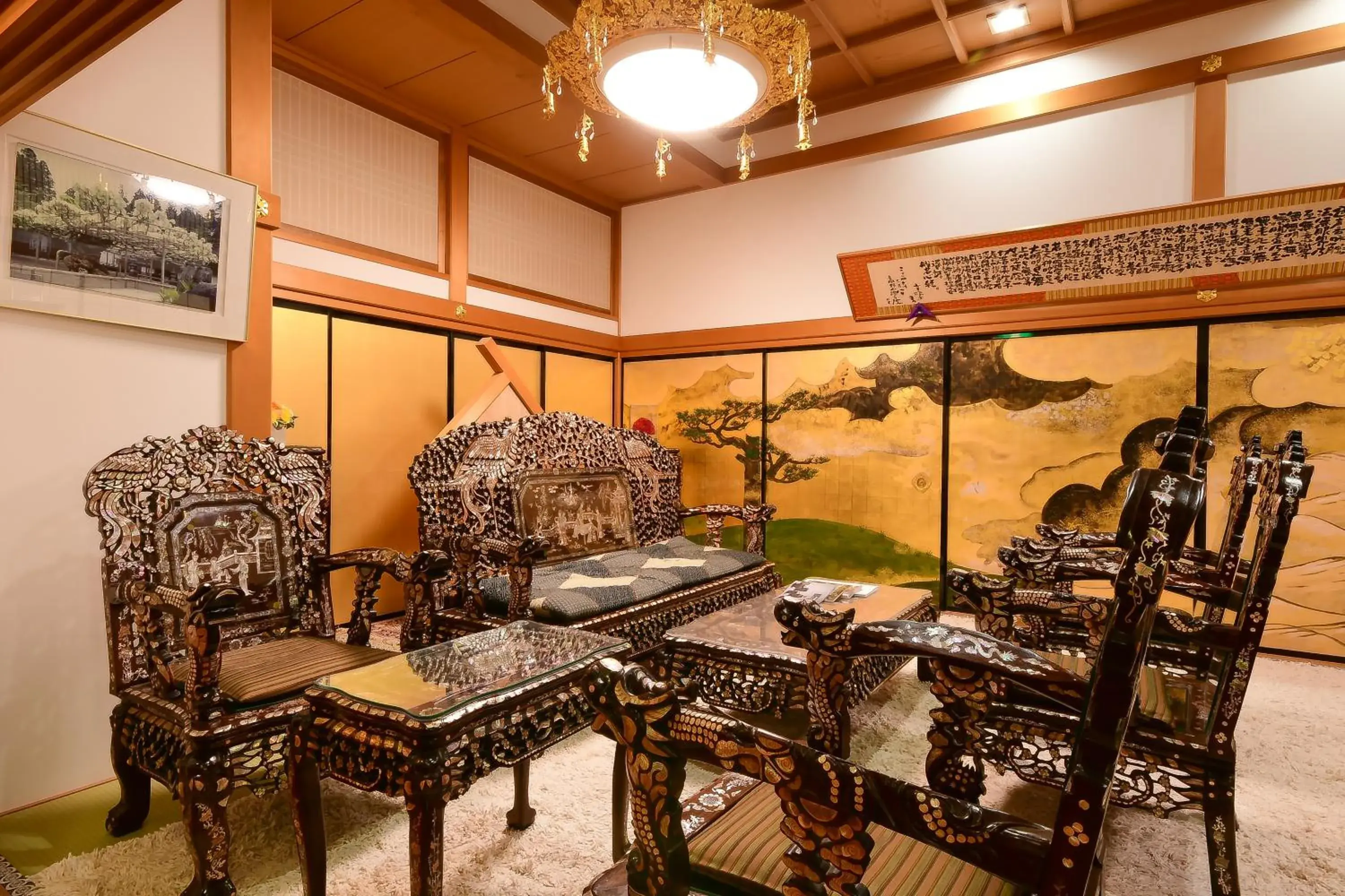 Lobby or reception in 高野山 宿坊 総持院 -Koyasan Shukubo Sojiin- Lobby or reception in 高野山 宿坊 総持院 -Koyasan Shukubo Sojiin-