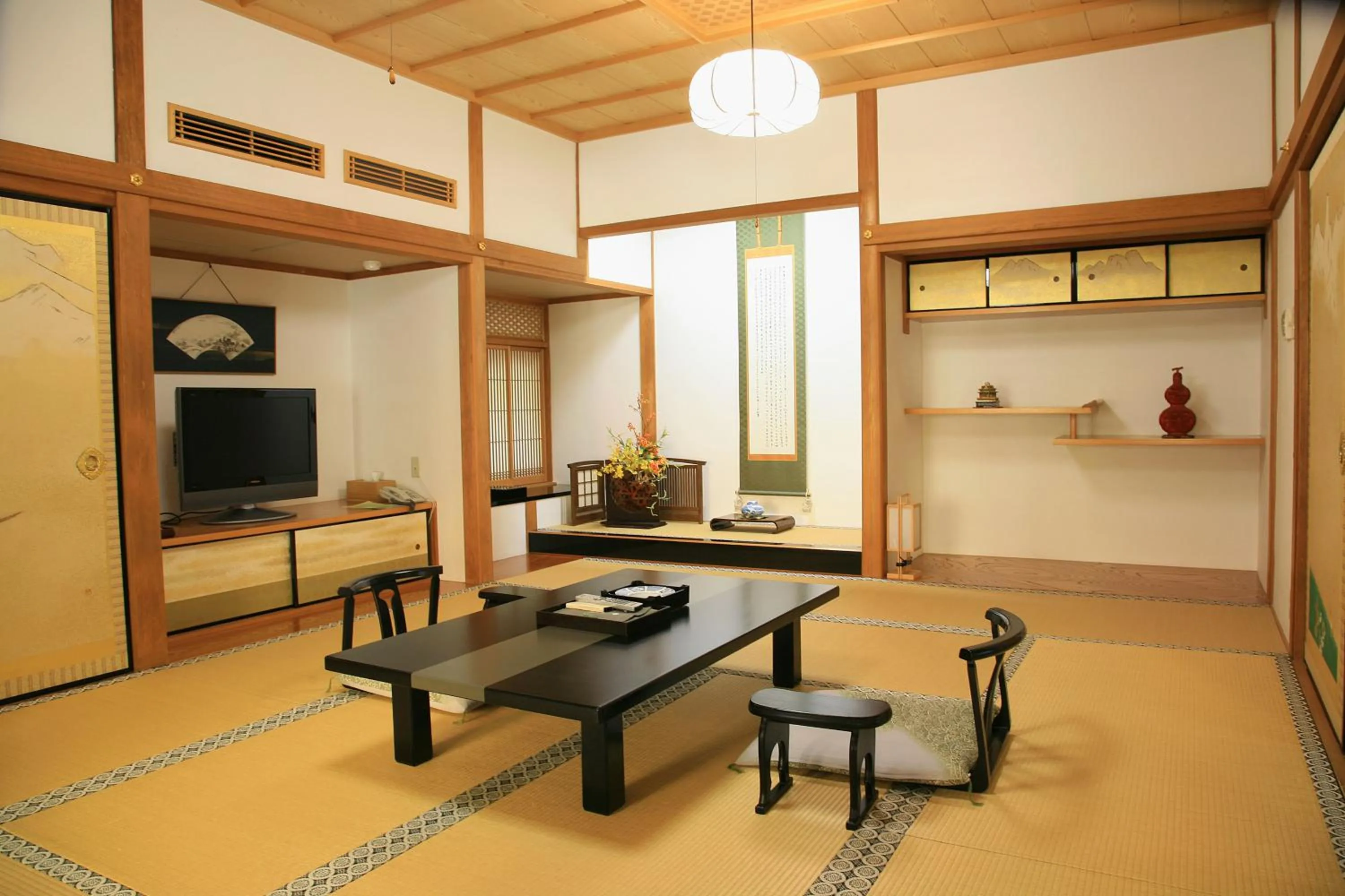 Seating area in 高野山 宿坊 総持院 -Koyasan Shukubo Sojiin-