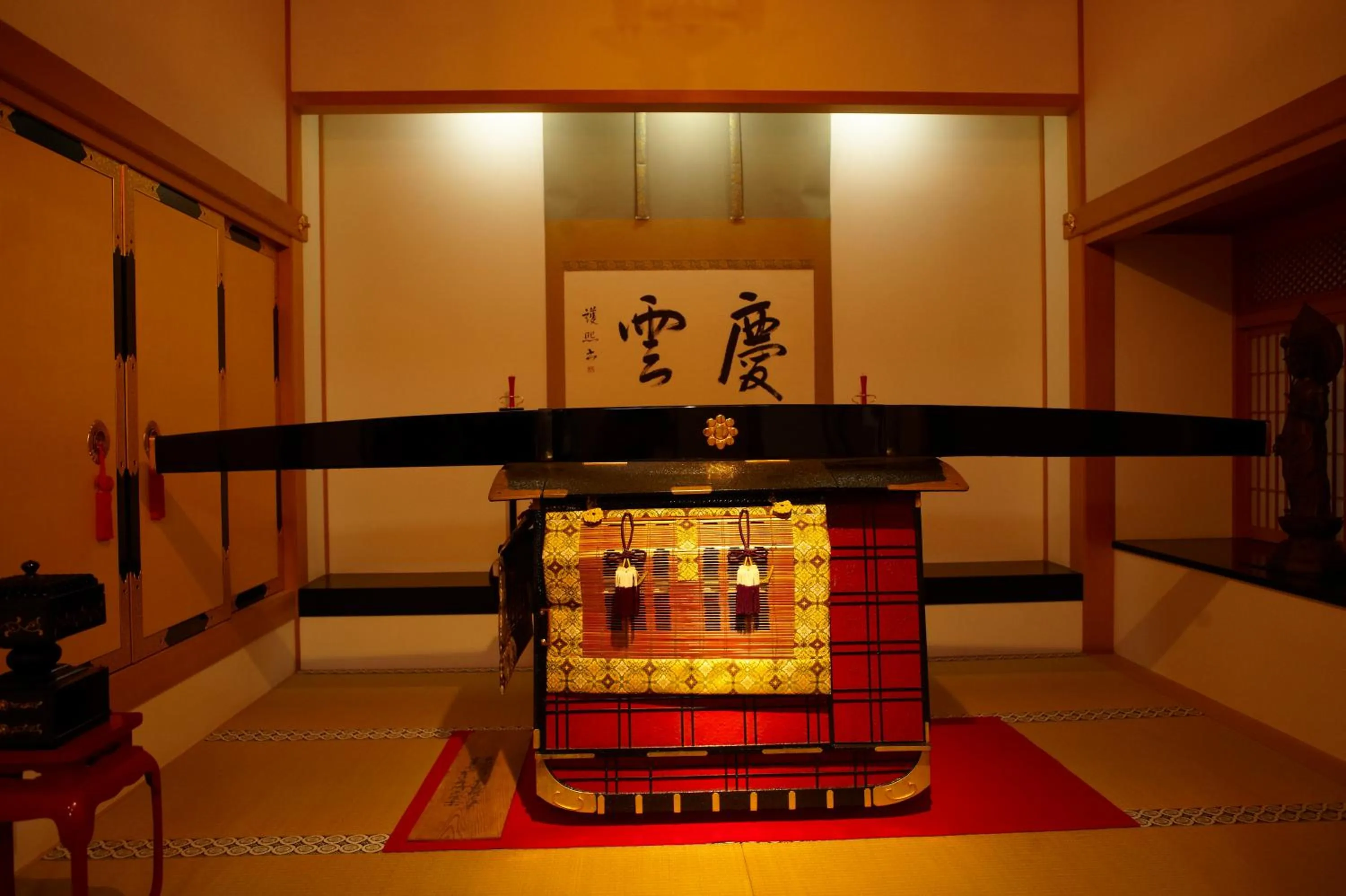 Decorative detail in 高野山 宿坊 総持院 -Koyasan Shukubo Sojiin-
