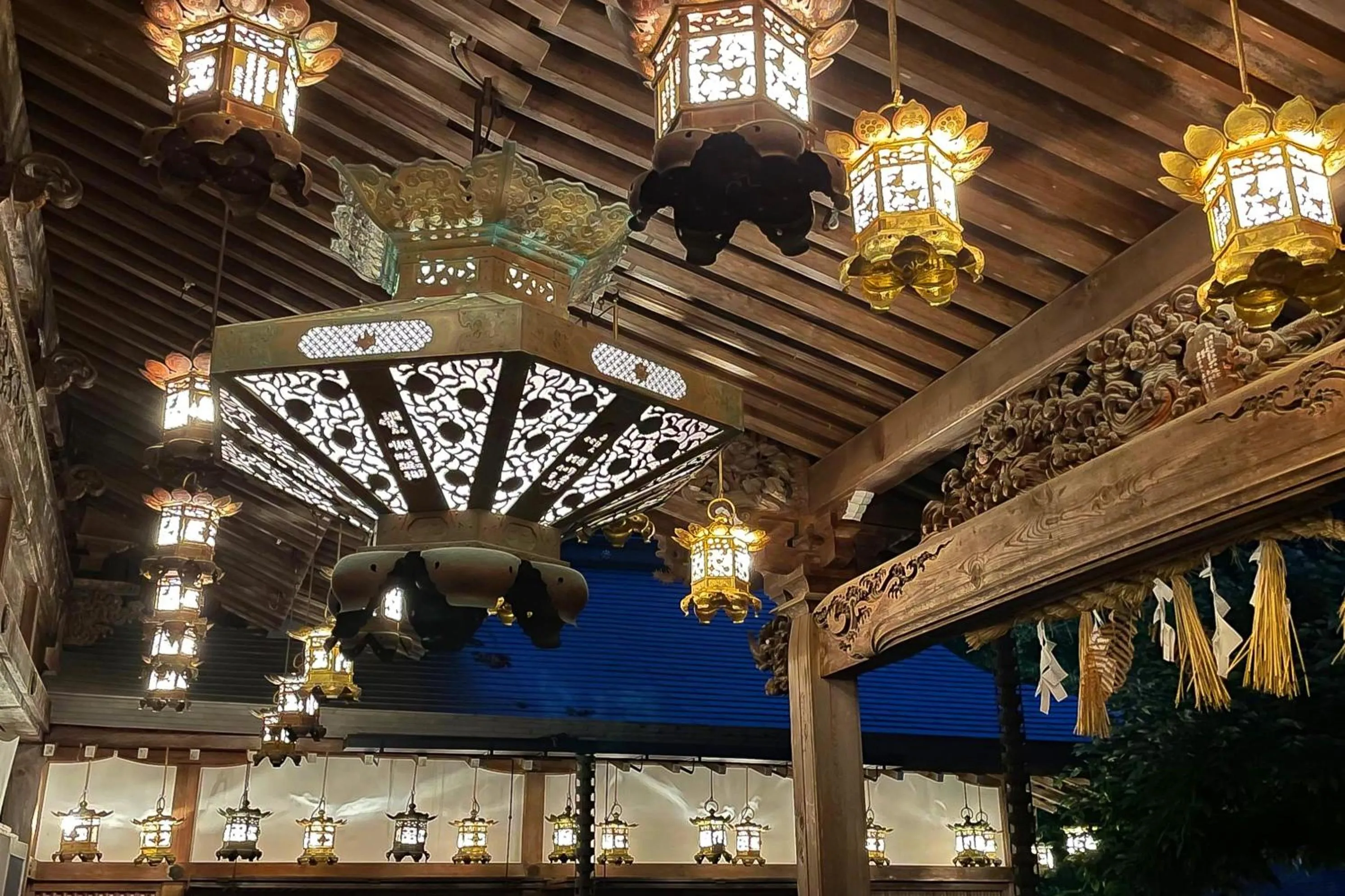 Night in 高野山 宿坊 総持院 -Koyasan Shukubo Sojiin-