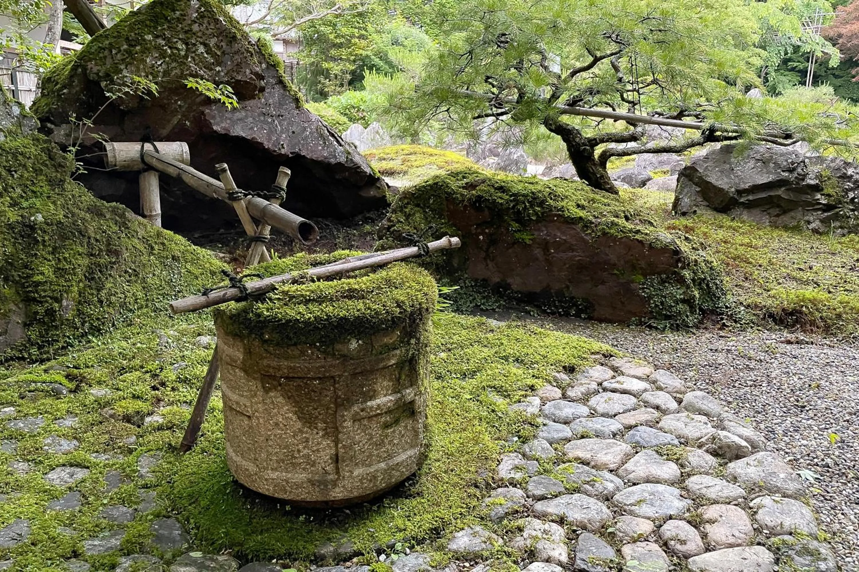 Garden view in 高野山 宿坊 総持院 -Koyasan Shukubo Sojiin-