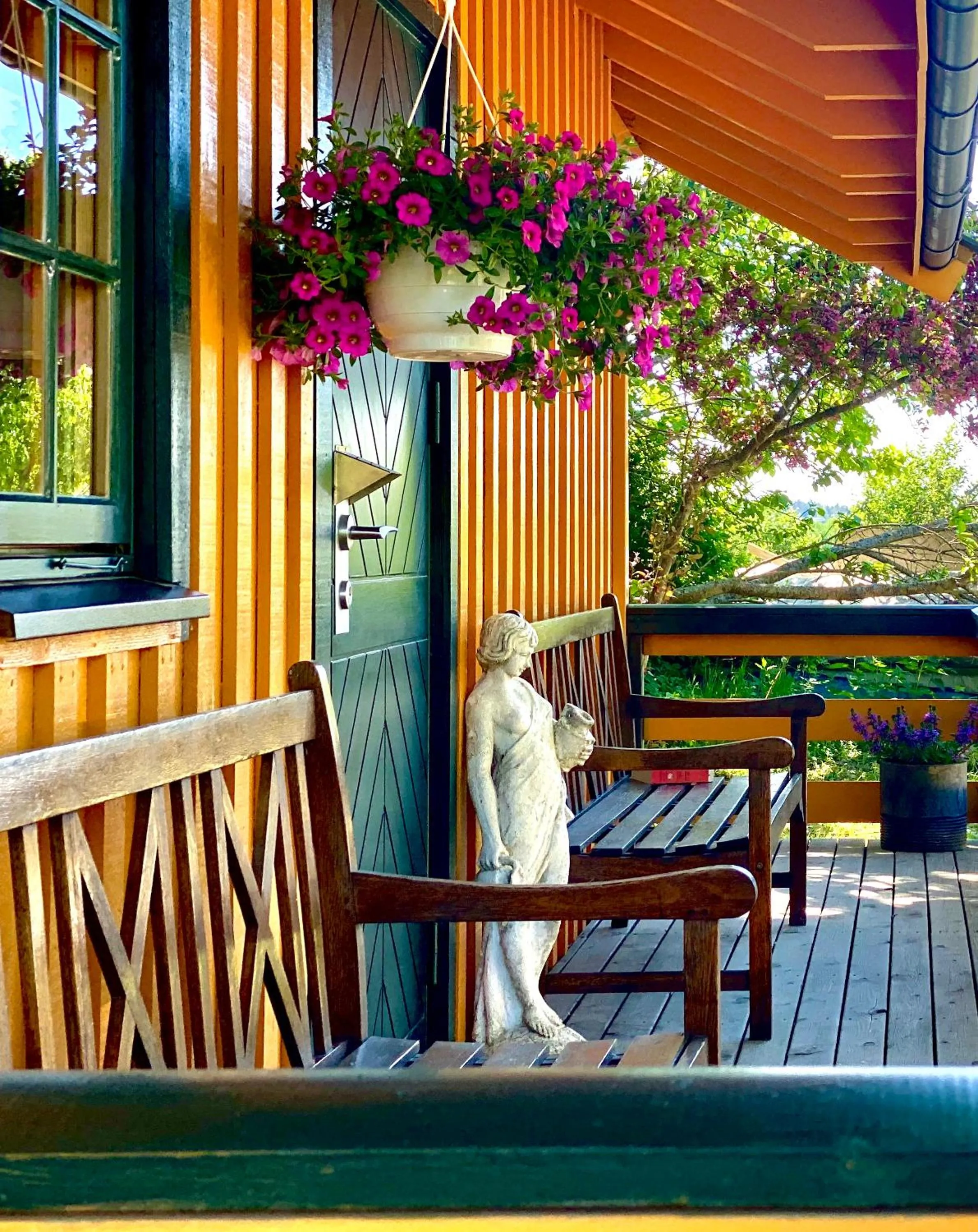 Patio in Sarpsborg Apartments - Utne Camping