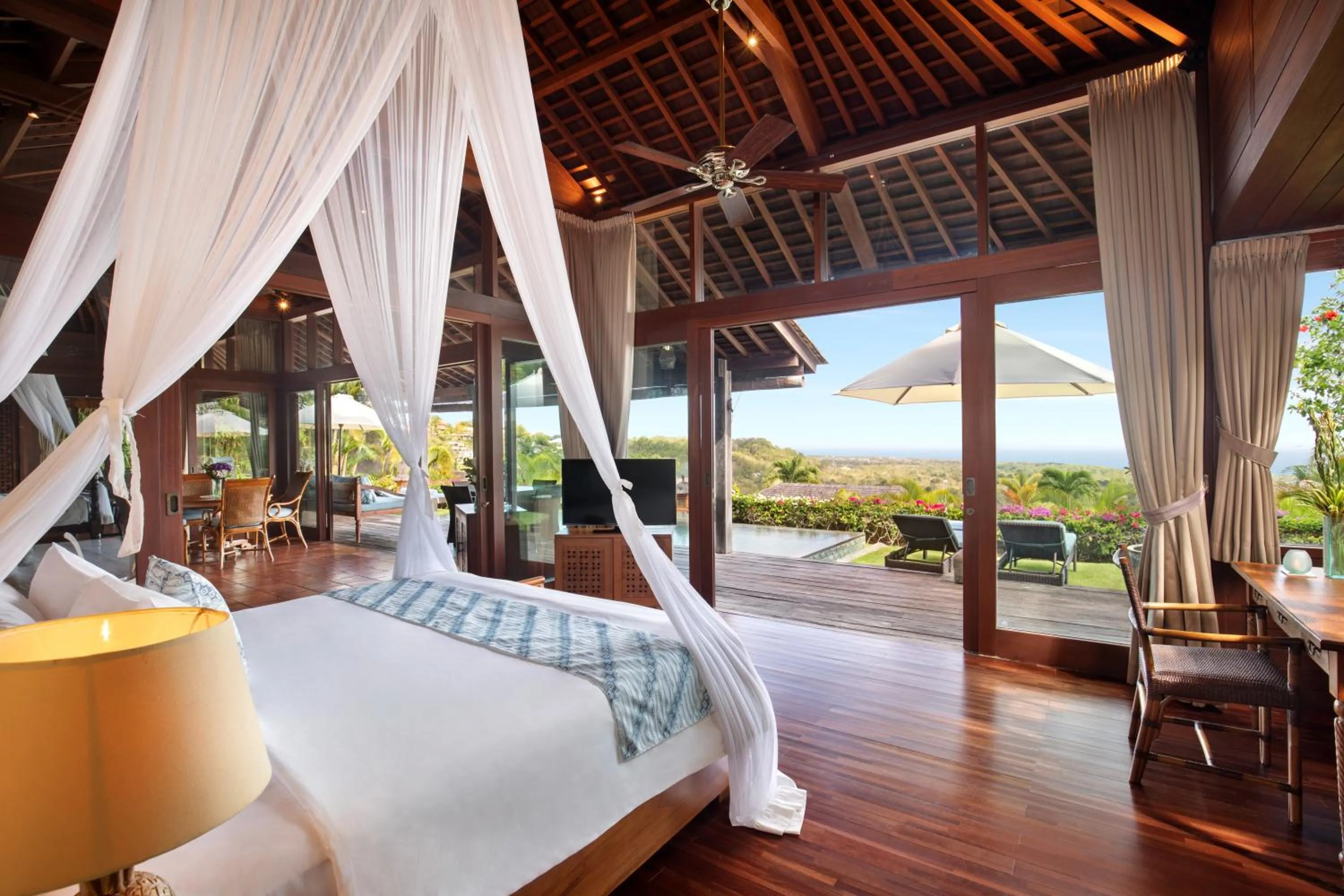Bedroom, Bed in Hidden Hills Villas - Small Luxury Hotels of The World