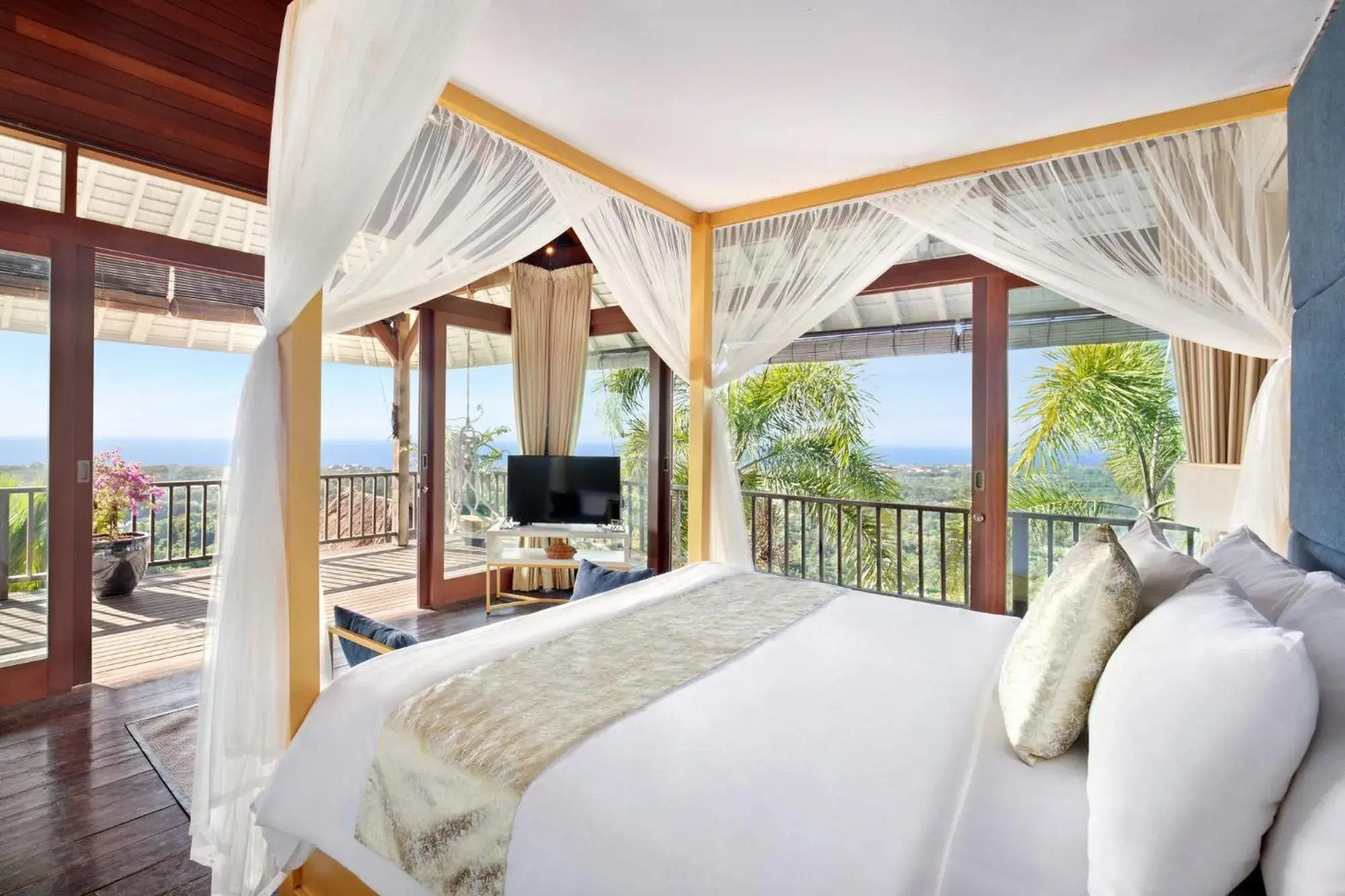 Bedroom, Bed in Hidden Hills Villas - Small Luxury Hotels of The World Bedroom, Bed in Hidden Hills Villas - Small Luxury Hotels of The World