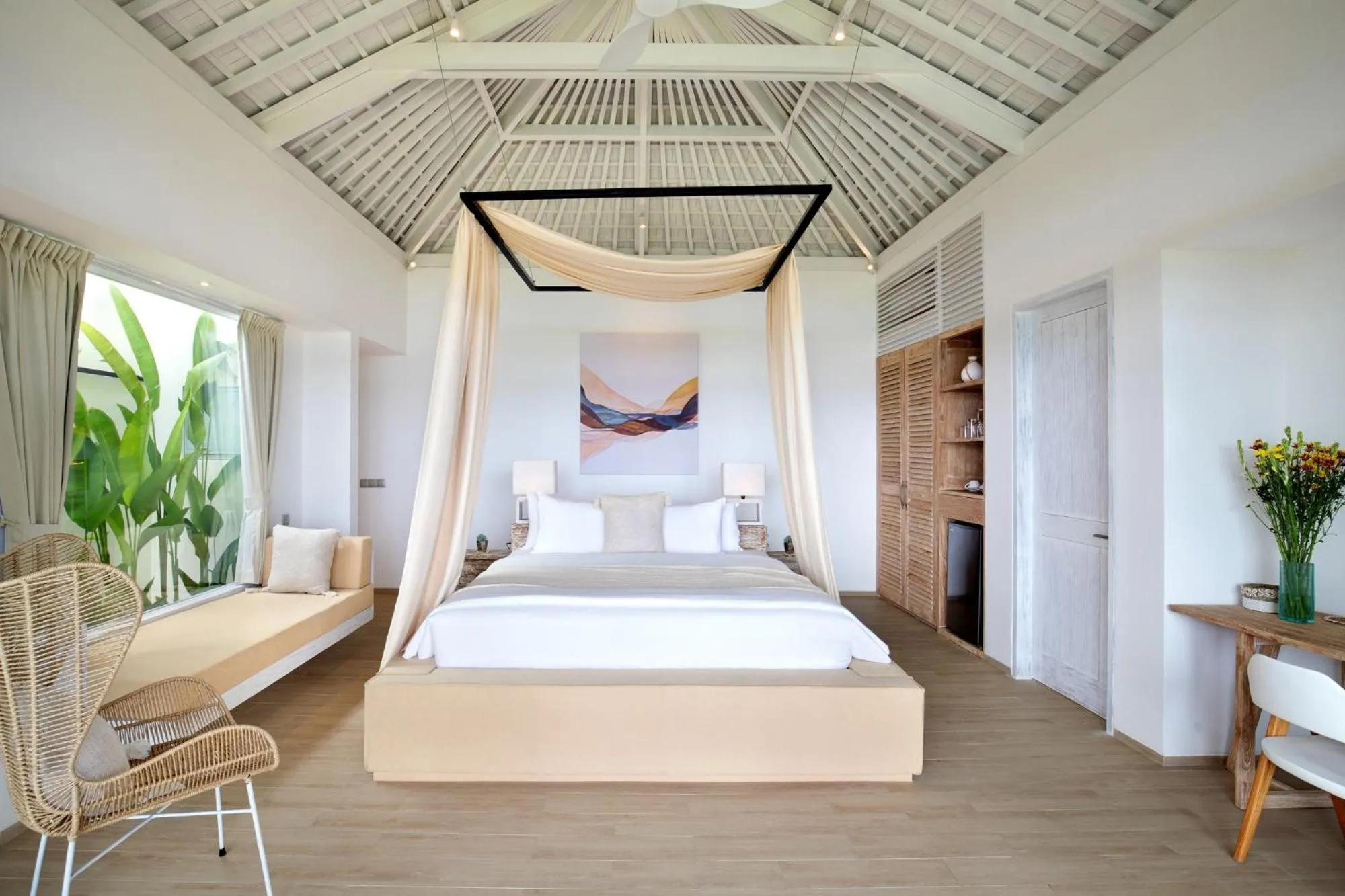 Bed in Hidden Hills Villas - Small Luxury Hotels of The World