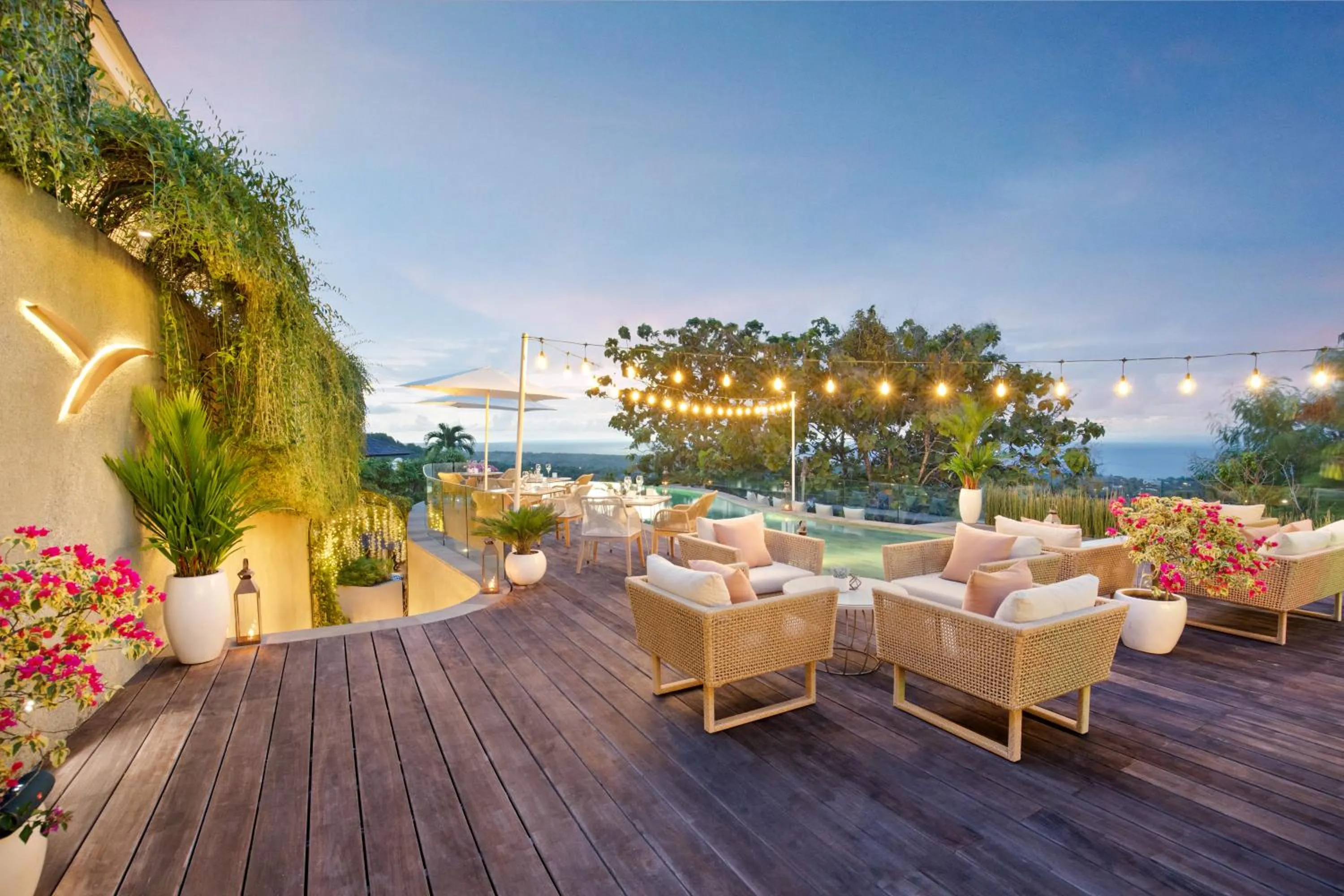 Swimming pool in Hidden Hills Villas - Small Luxury Hotels of The World