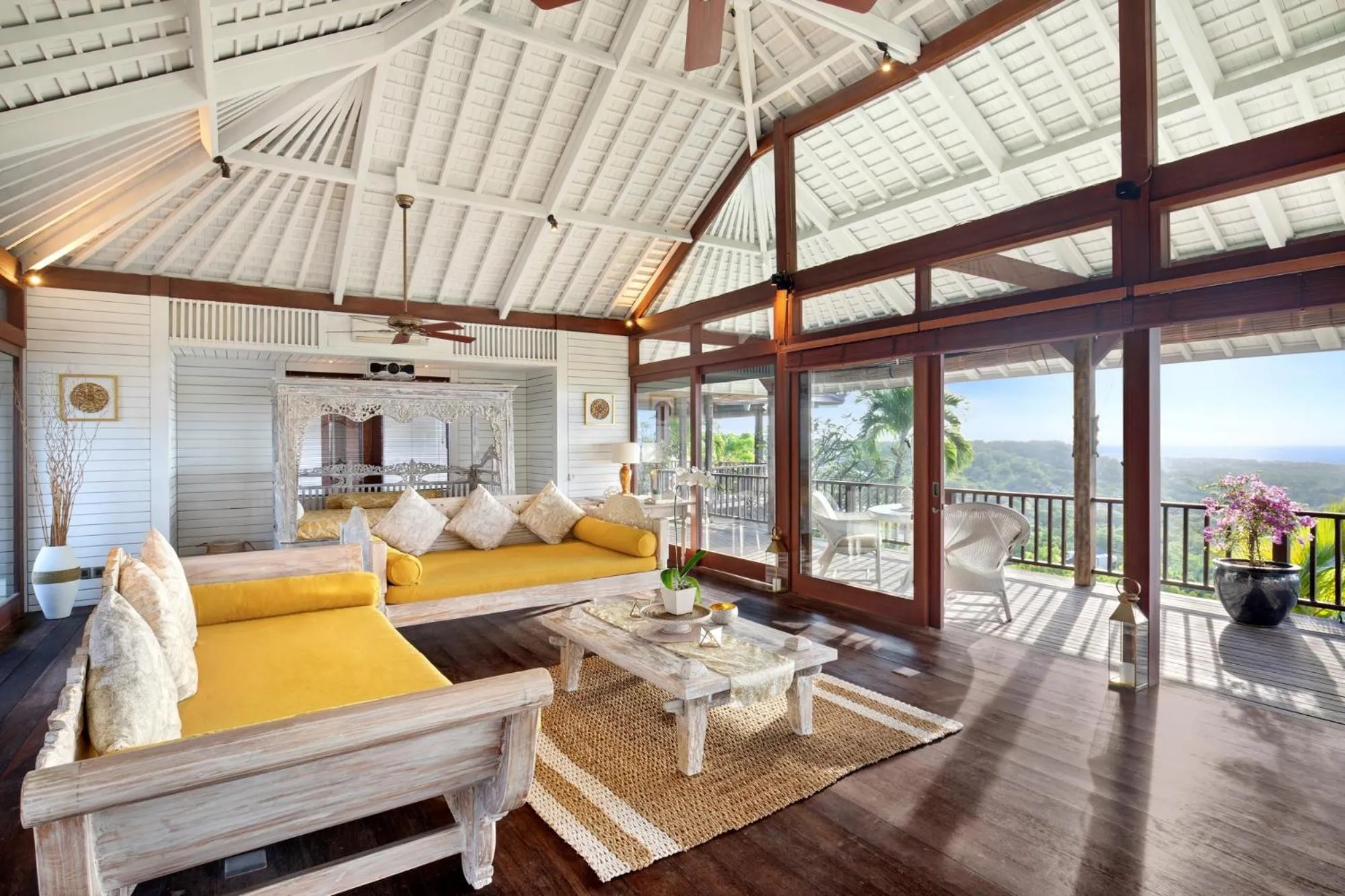 Living room in Hidden Hills Villas - Small Luxury Hotels of The World