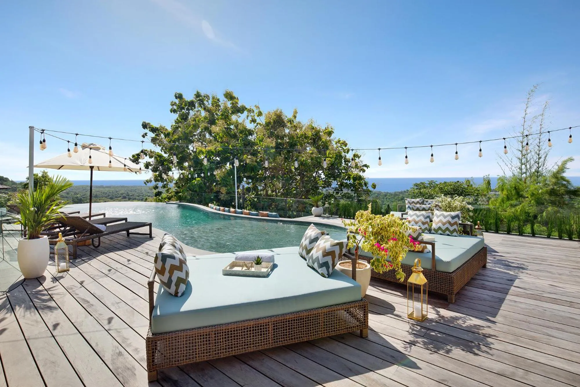 Swimming pool in Hidden Hills Villas - Small Luxury Hotels of The World