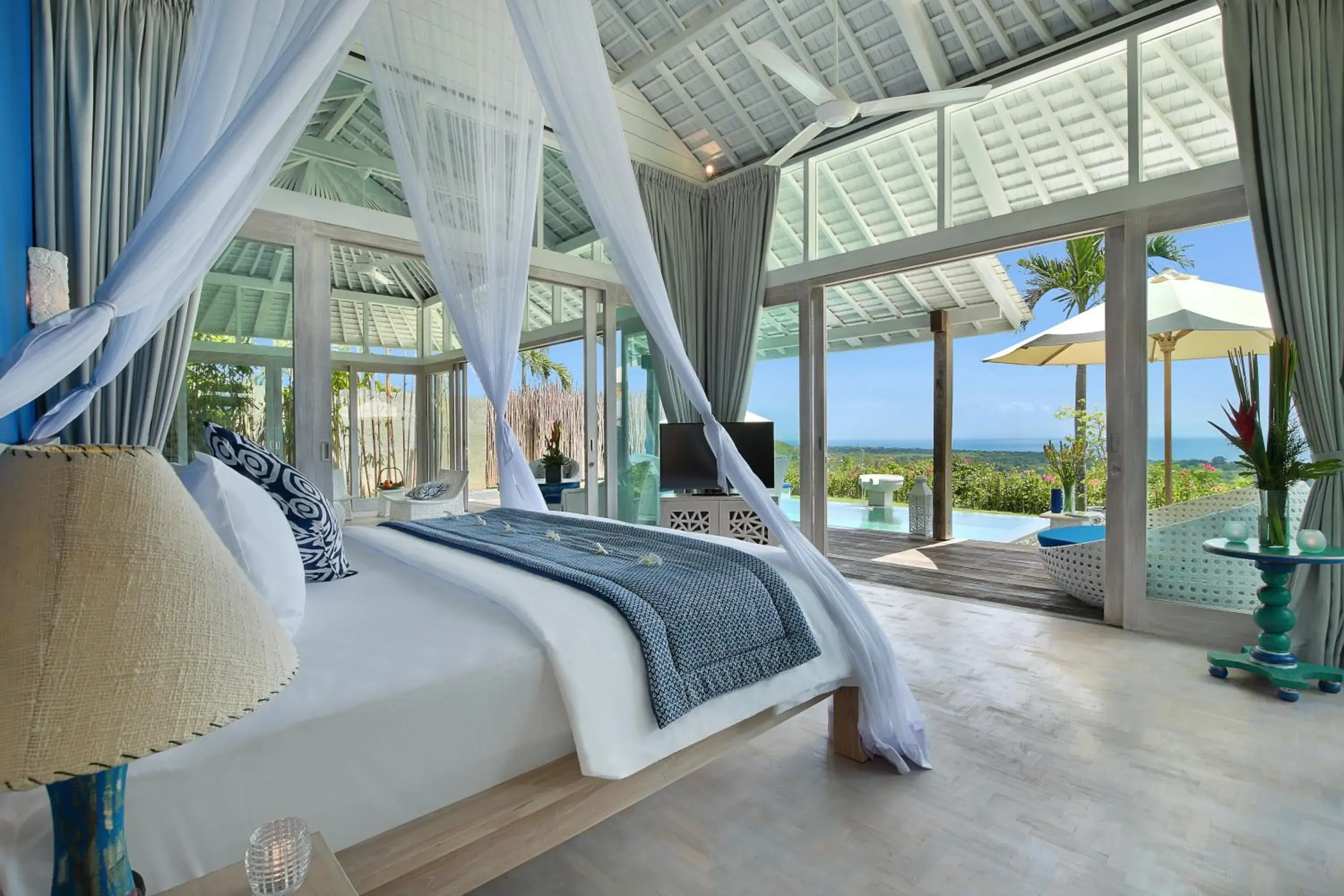 Bedroom, Bed in Hidden Hills Villas - Small Luxury Hotels of The World Bedroom, Bed in Hidden Hills Villas - Small Luxury Hotels of The World