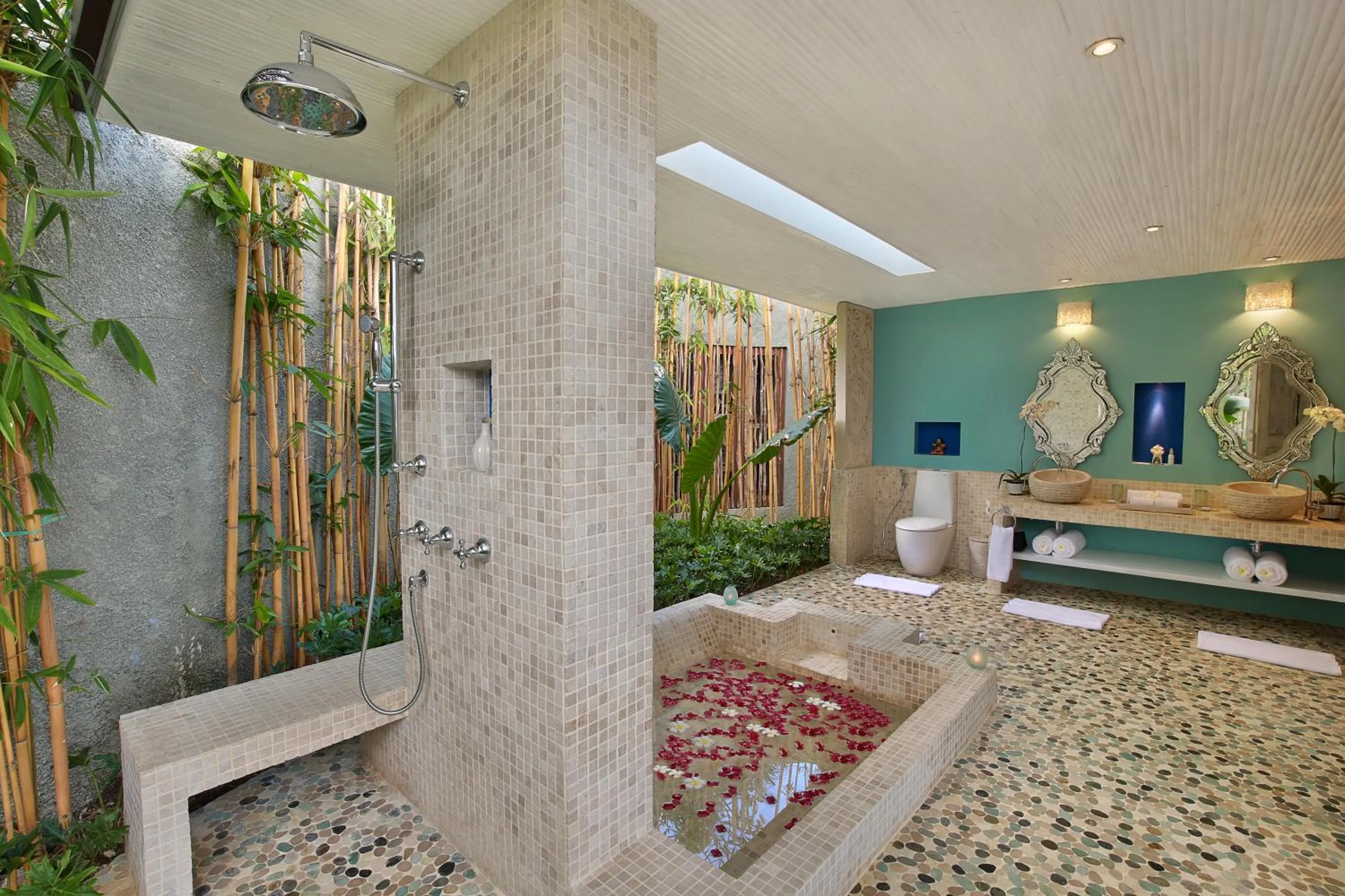 Bathroom in Hidden Hills Villas - Small Luxury Hotels of The World