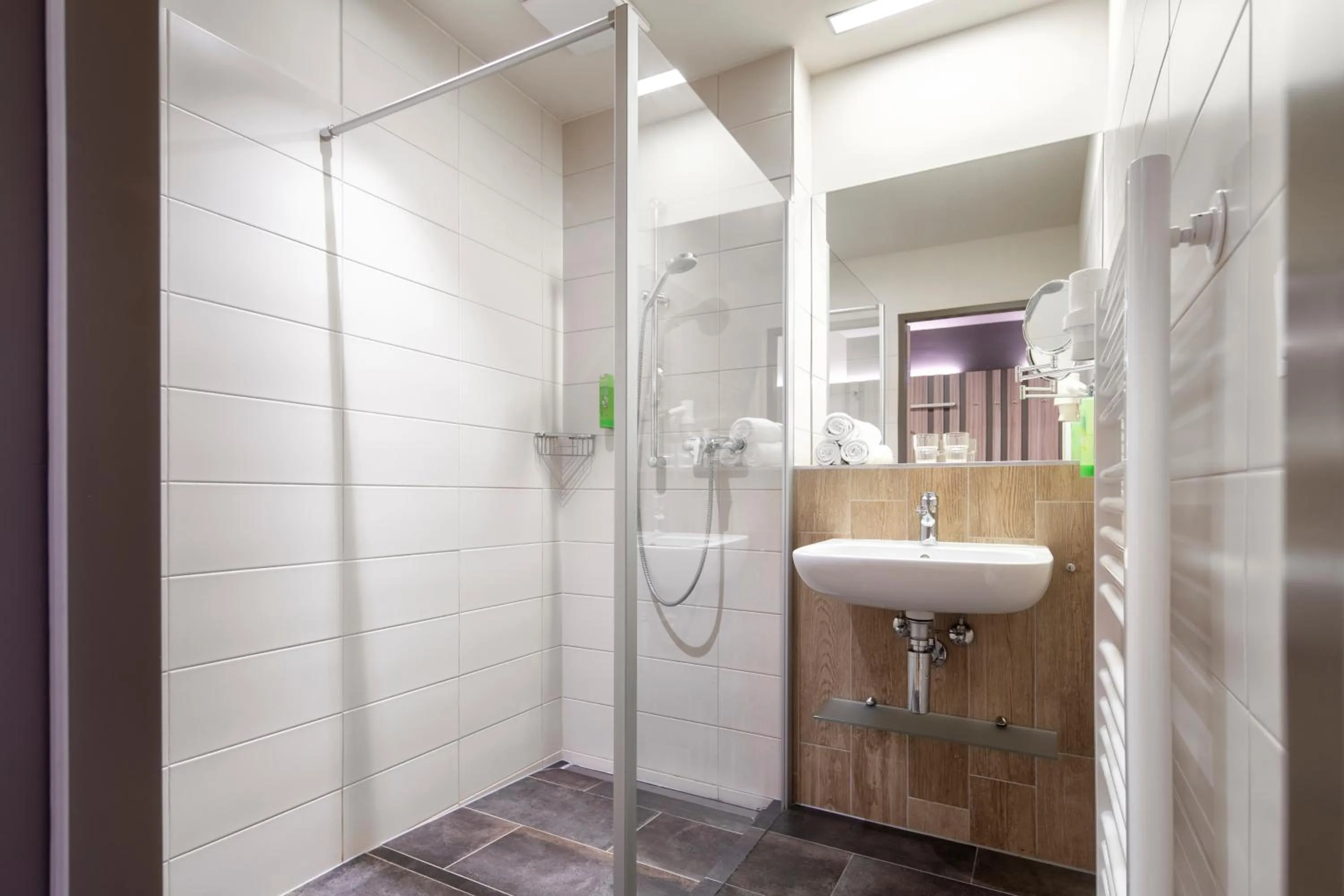 Bathroom in JUFA Hotel Malbun