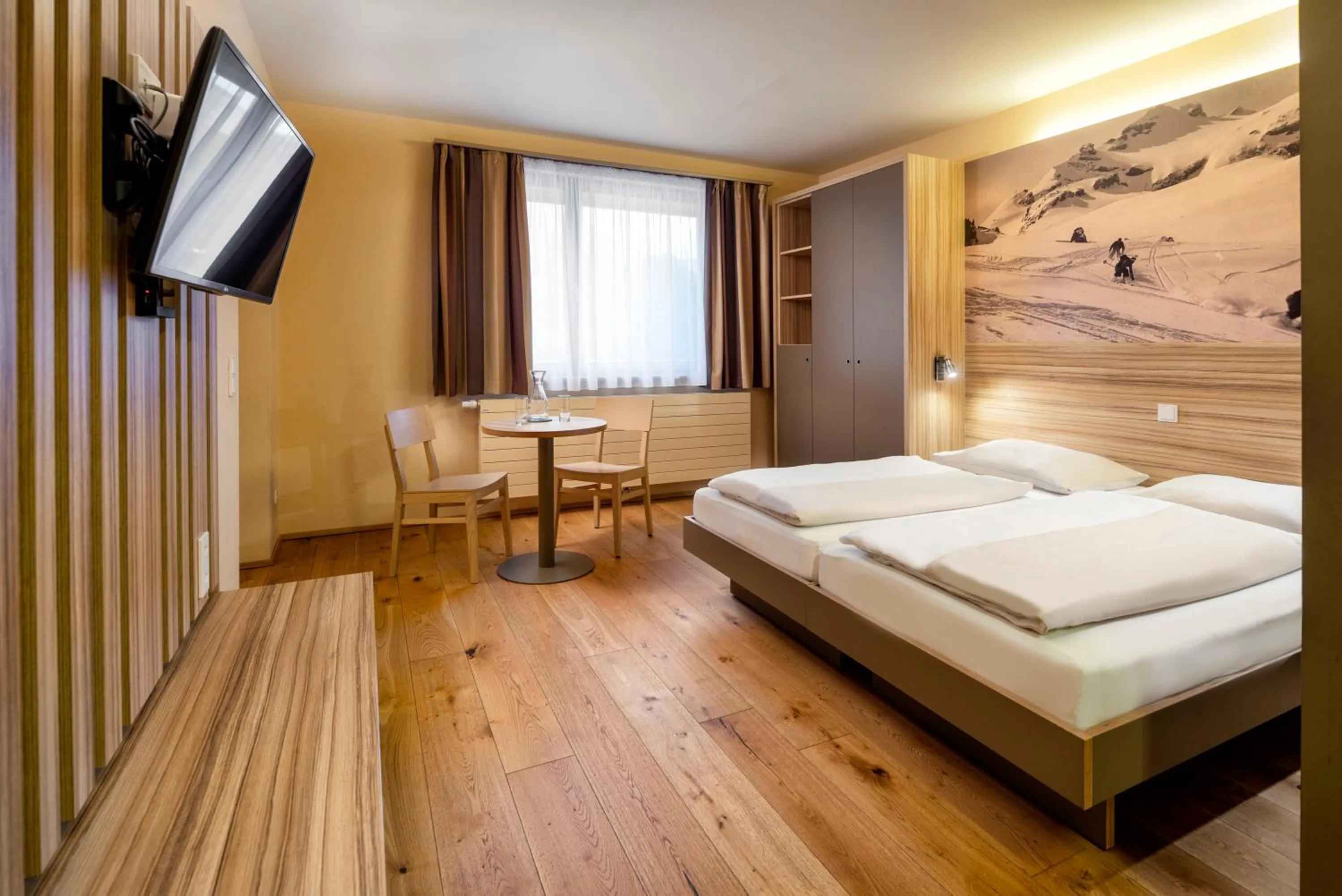 Photo of the whole room, Bed in JUFA Hotel Malbun