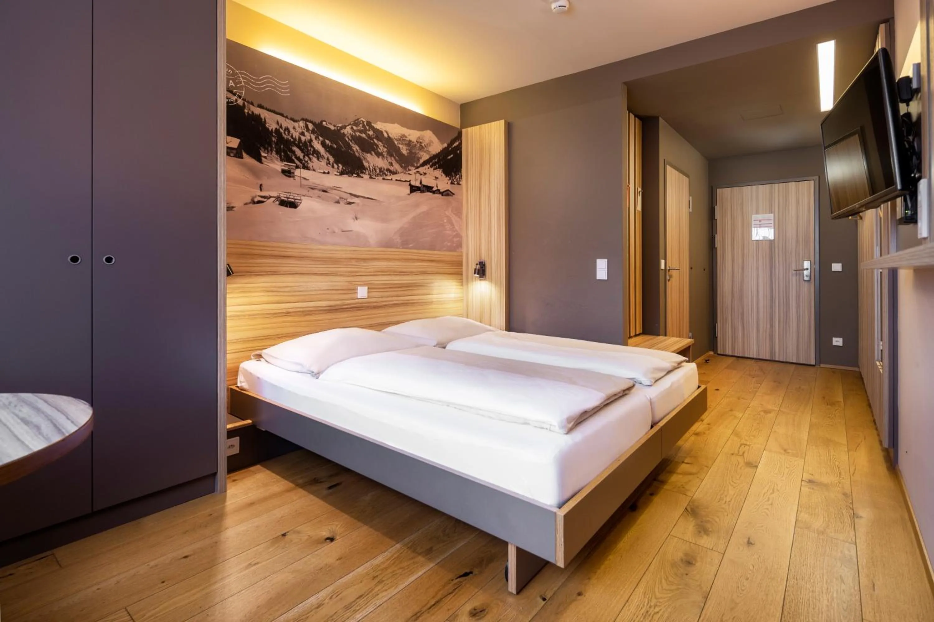 Photo of the whole room, Bed in JUFA Hotel Malbun