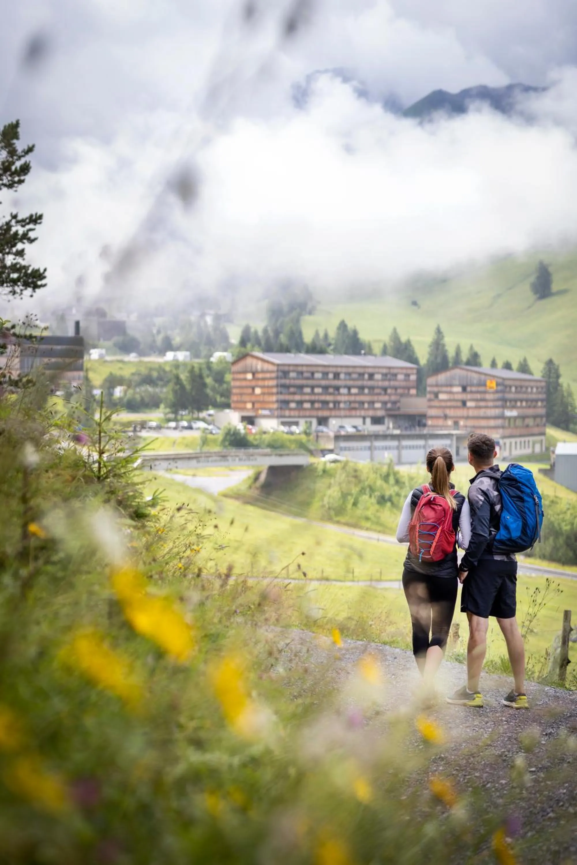 Staff in JUFA Hotel Malbun