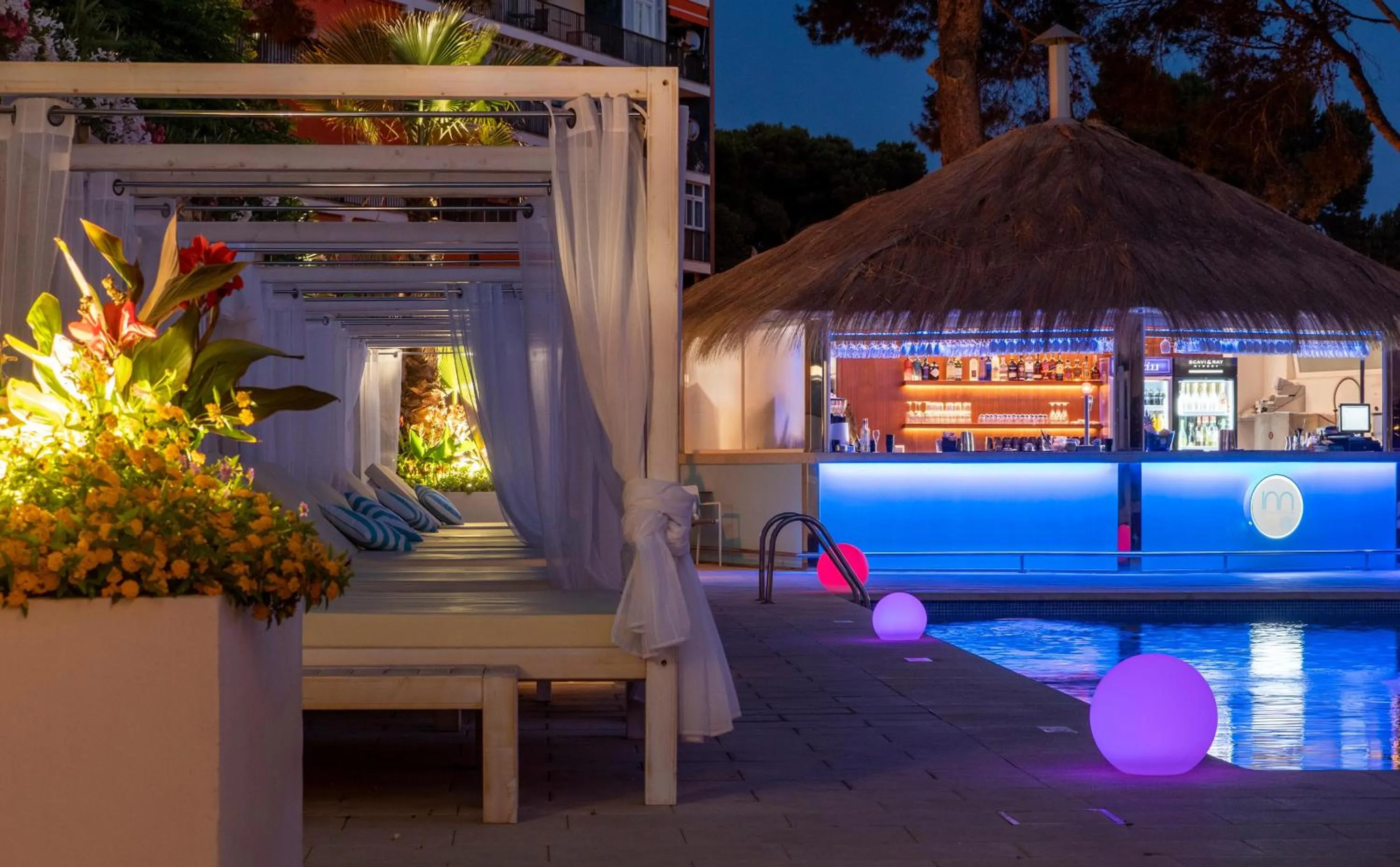 Balcony/Terrace in INN Mallorca Aparthotel