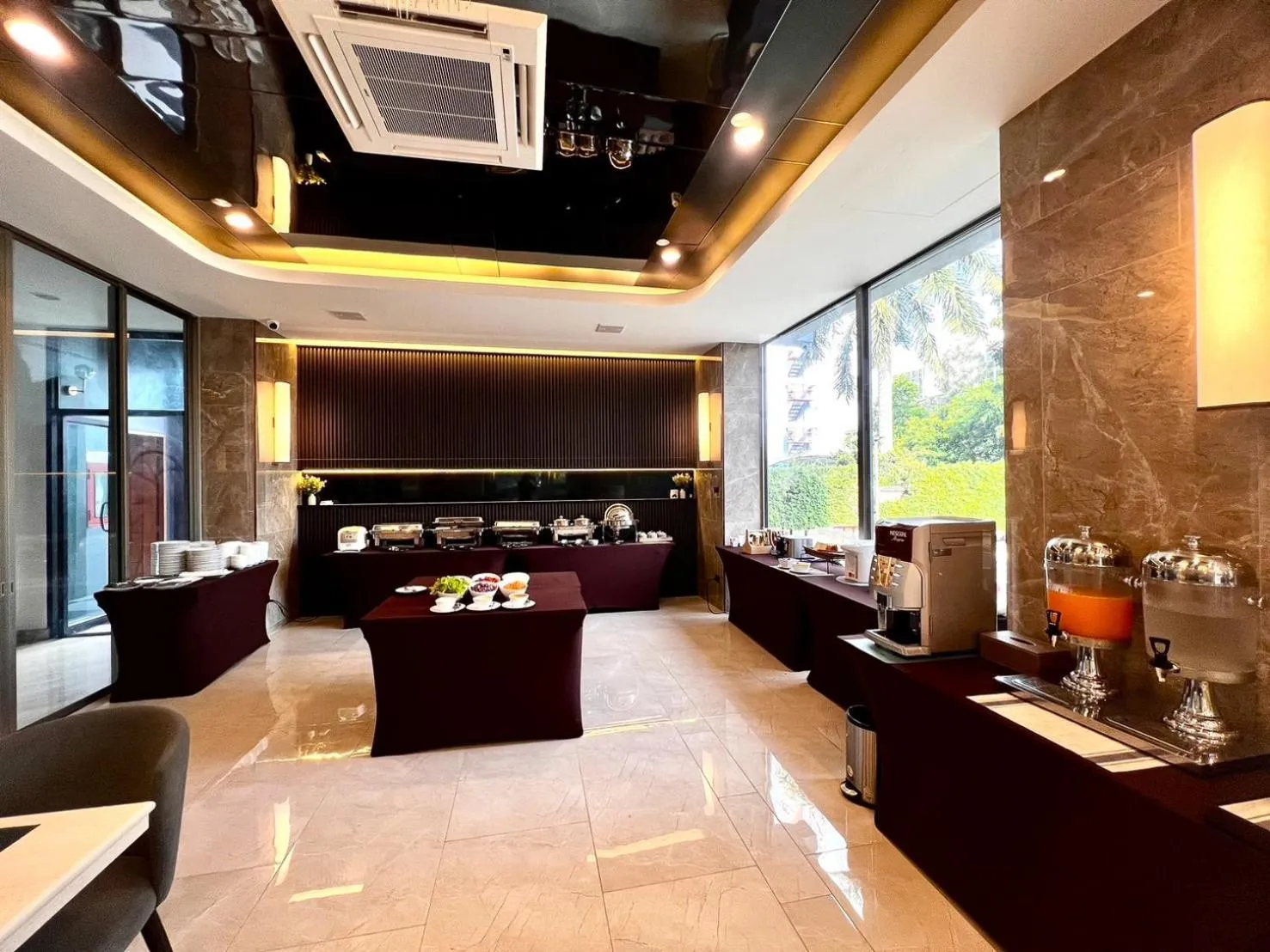 Buffet breakfast in The Proud Exclusive Hotel-SHA Plus