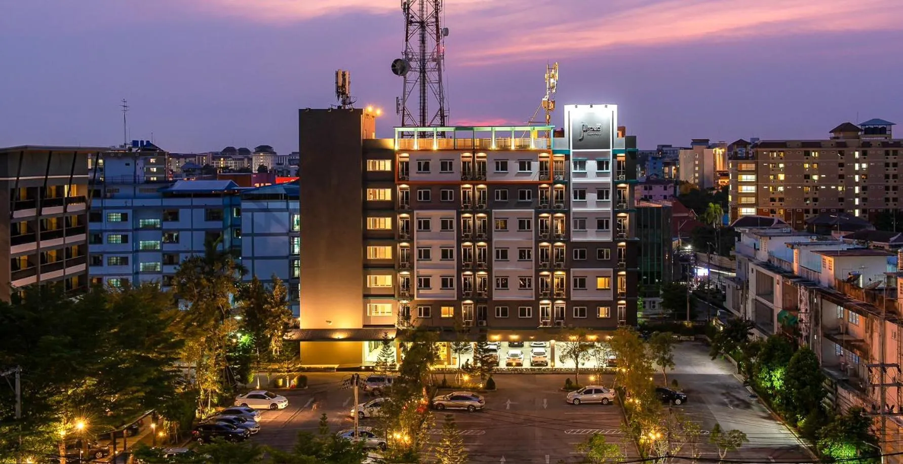 Property building in The Proud Exclusive Hotel-SHA Plus