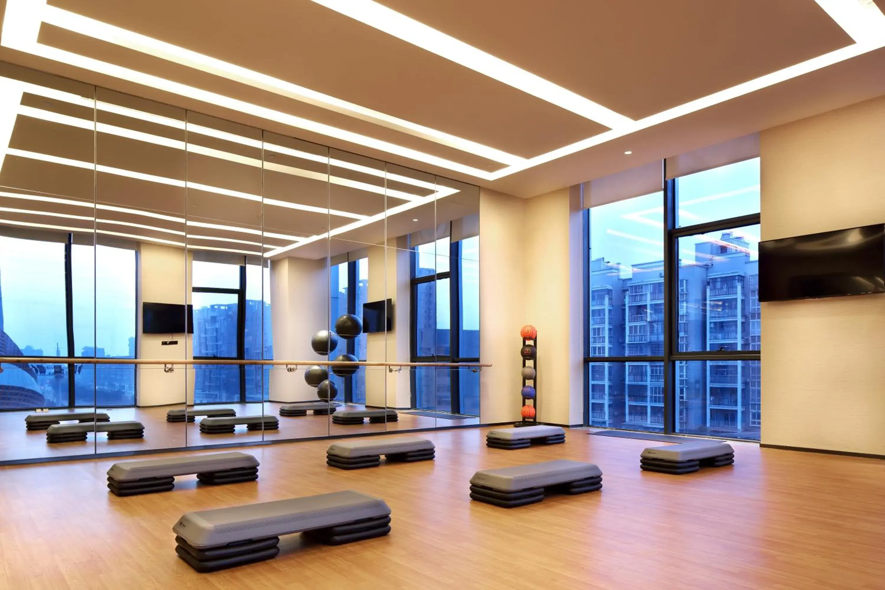 Fitness centre/facilities in Wanda Realm Huangshi Fitness centre/facilities in Wanda Realm Huangshi