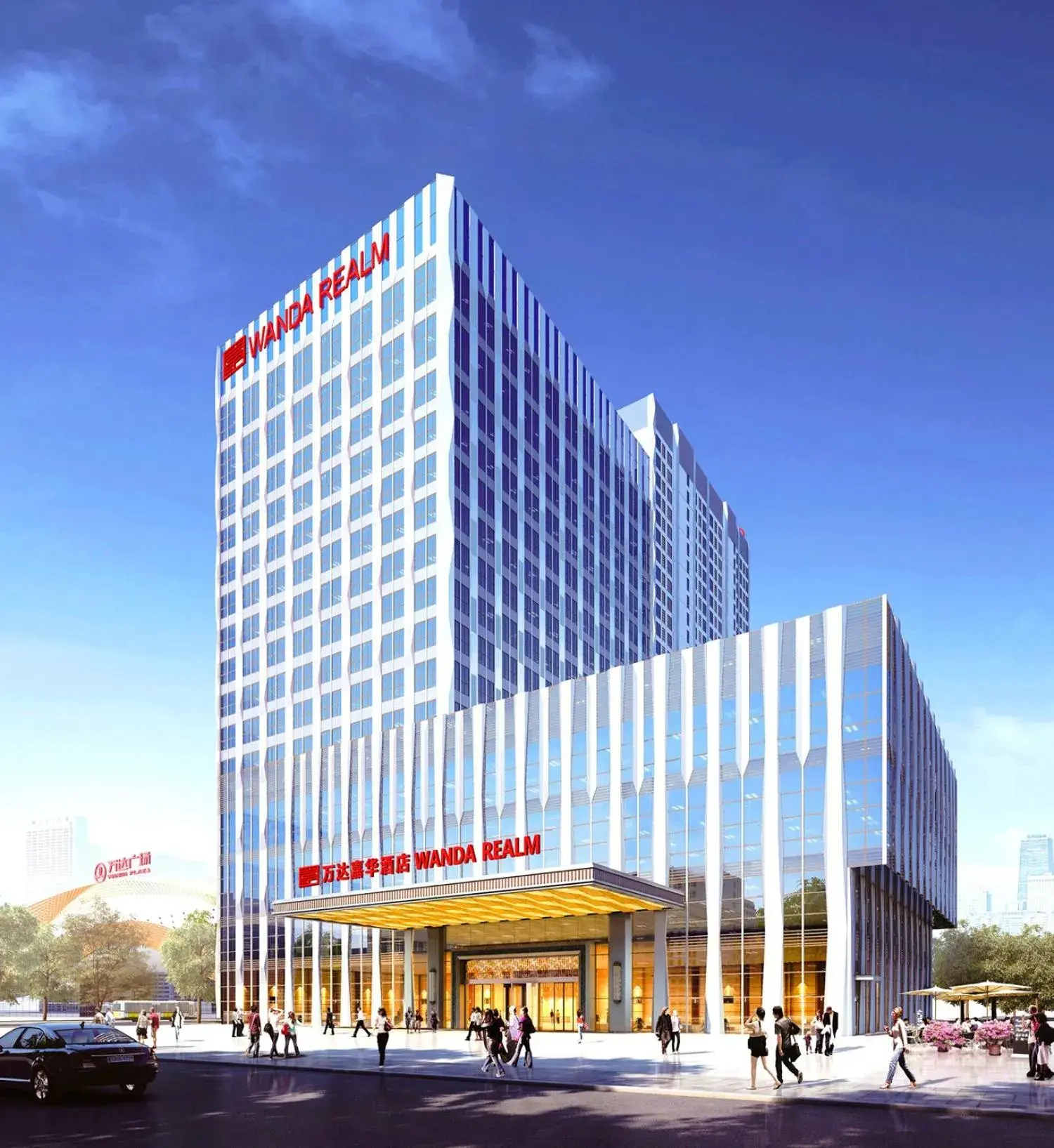 Property building in Wanda Realm Huangshi Property building in Wanda Realm Huangshi