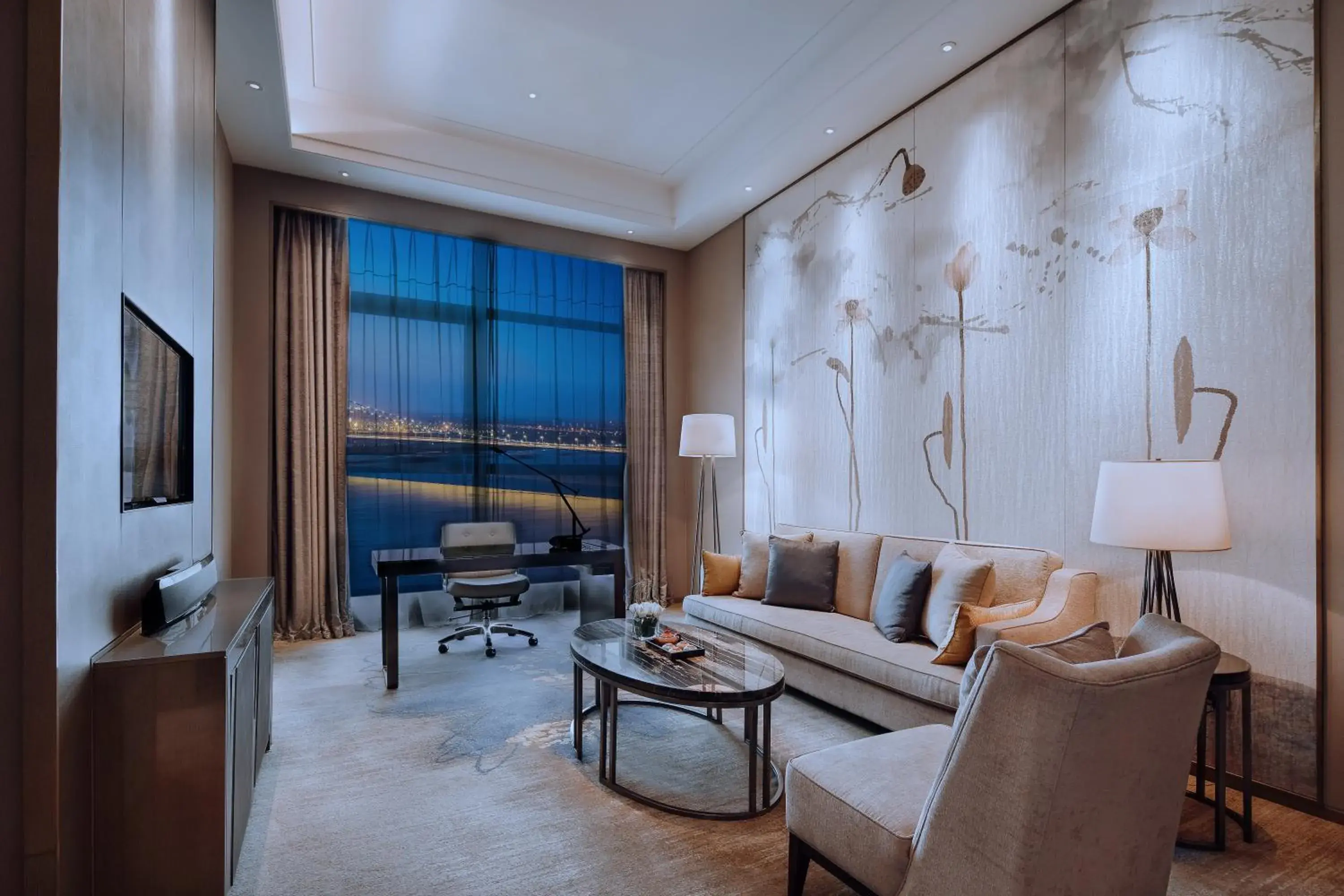 Living room in Wanda Realm Huangshi Living room in Wanda Realm Huangshi