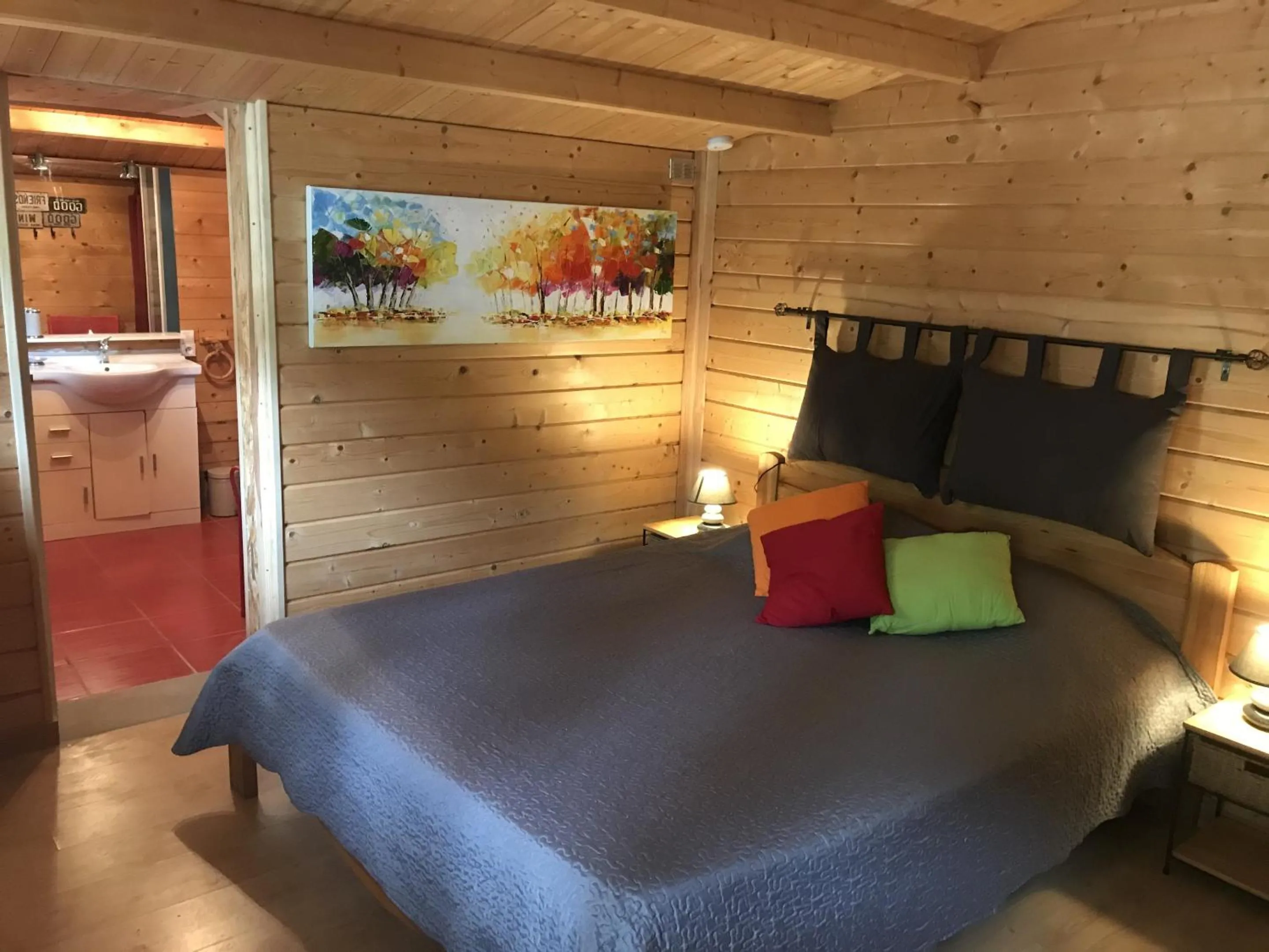 Bedroom, Bed in Le Mas de la Pinède
