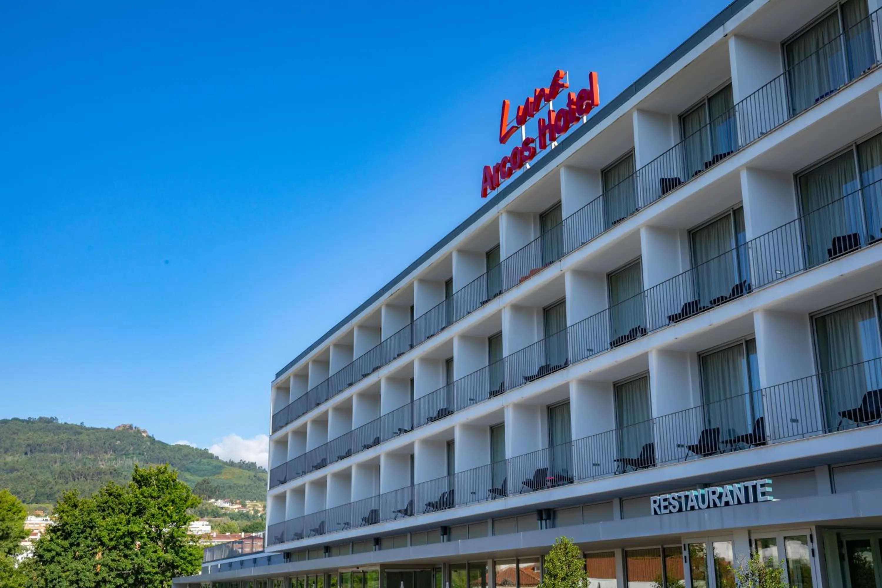 Property building in Luna Arcos Hotel Nature & Wellness