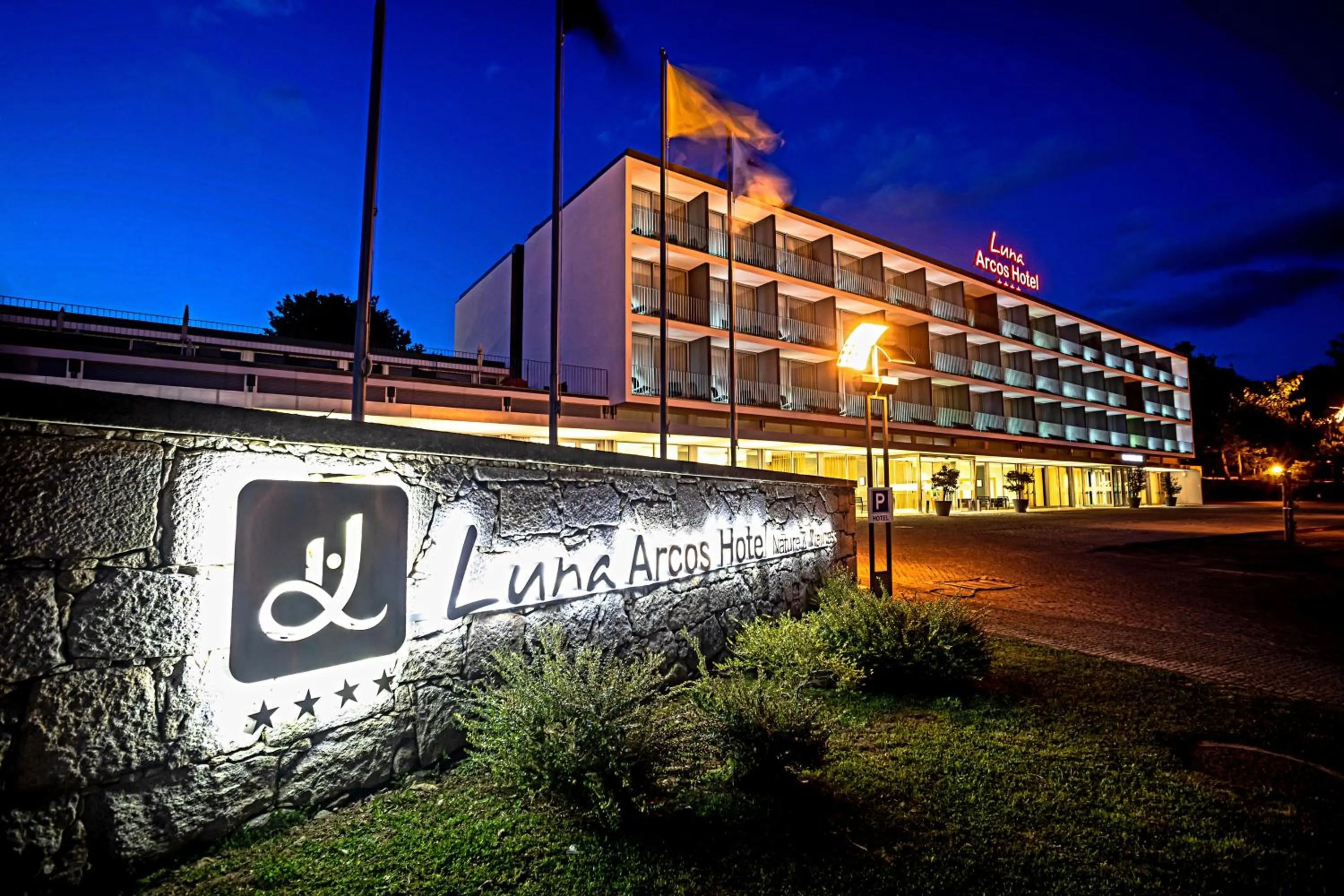 Property building in Luna Arcos Hotel Nature & Wellness