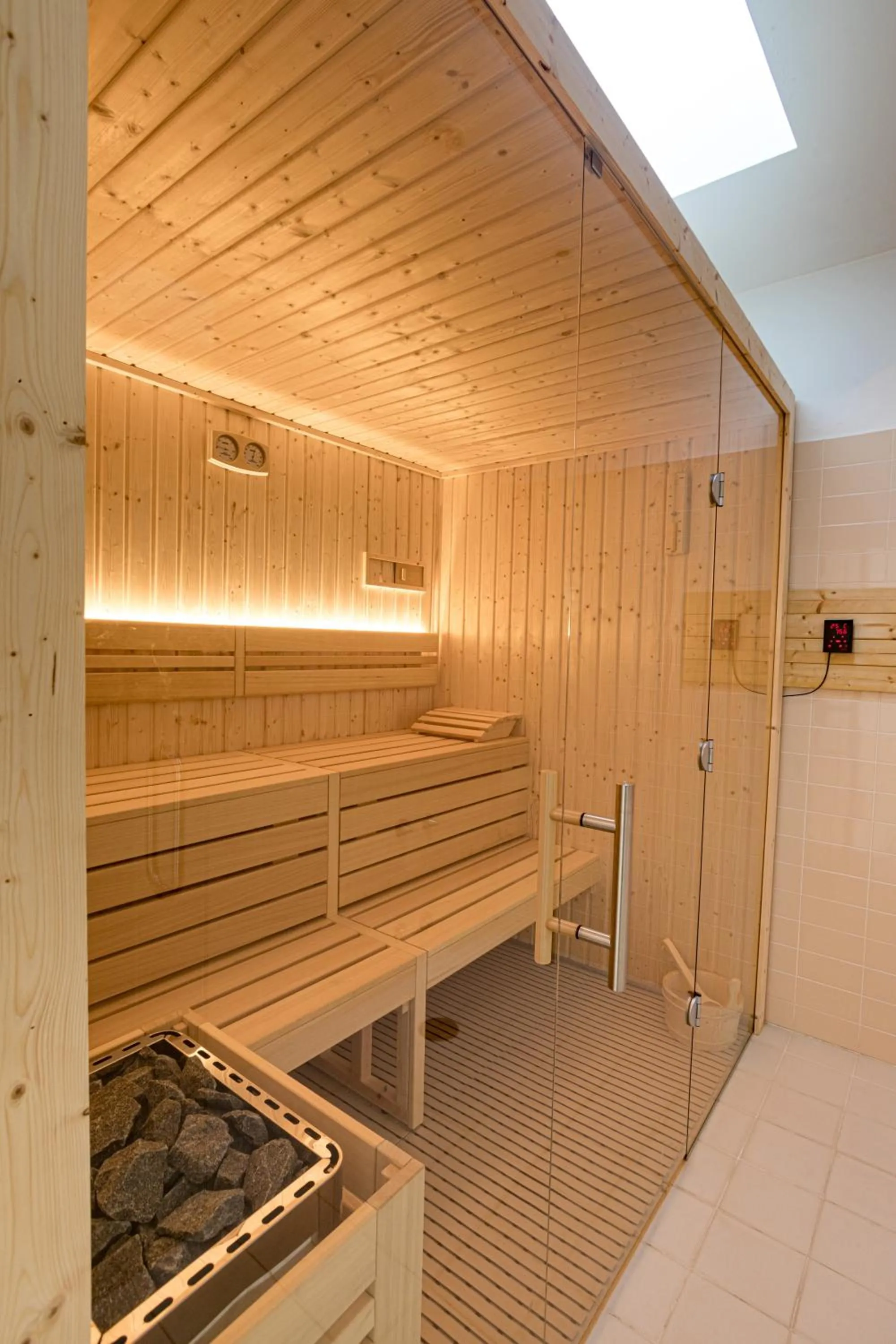 Sauna in Luna Arcos Hotel Nature & Wellness