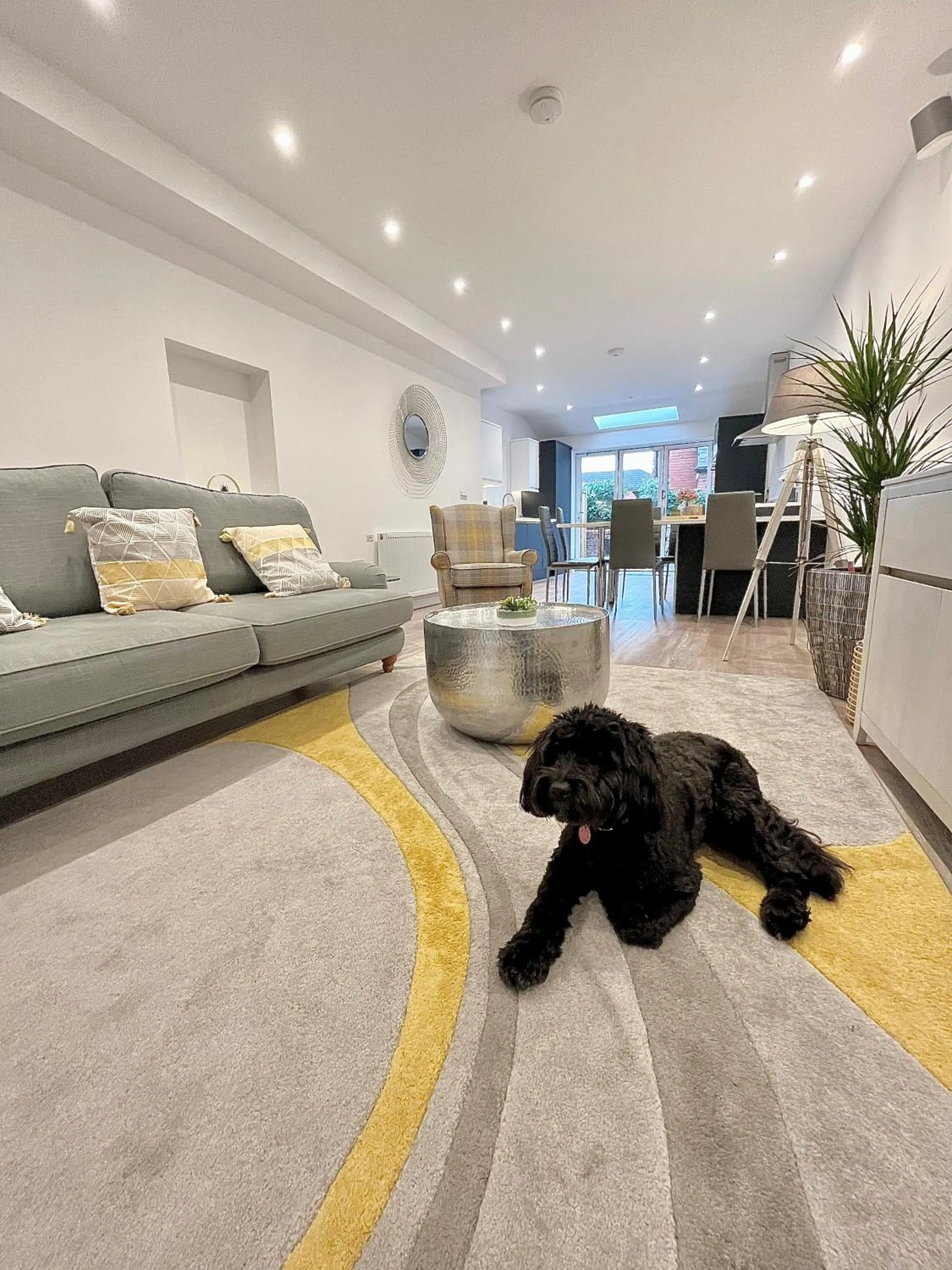 Living room in Mode Apartments St Annes