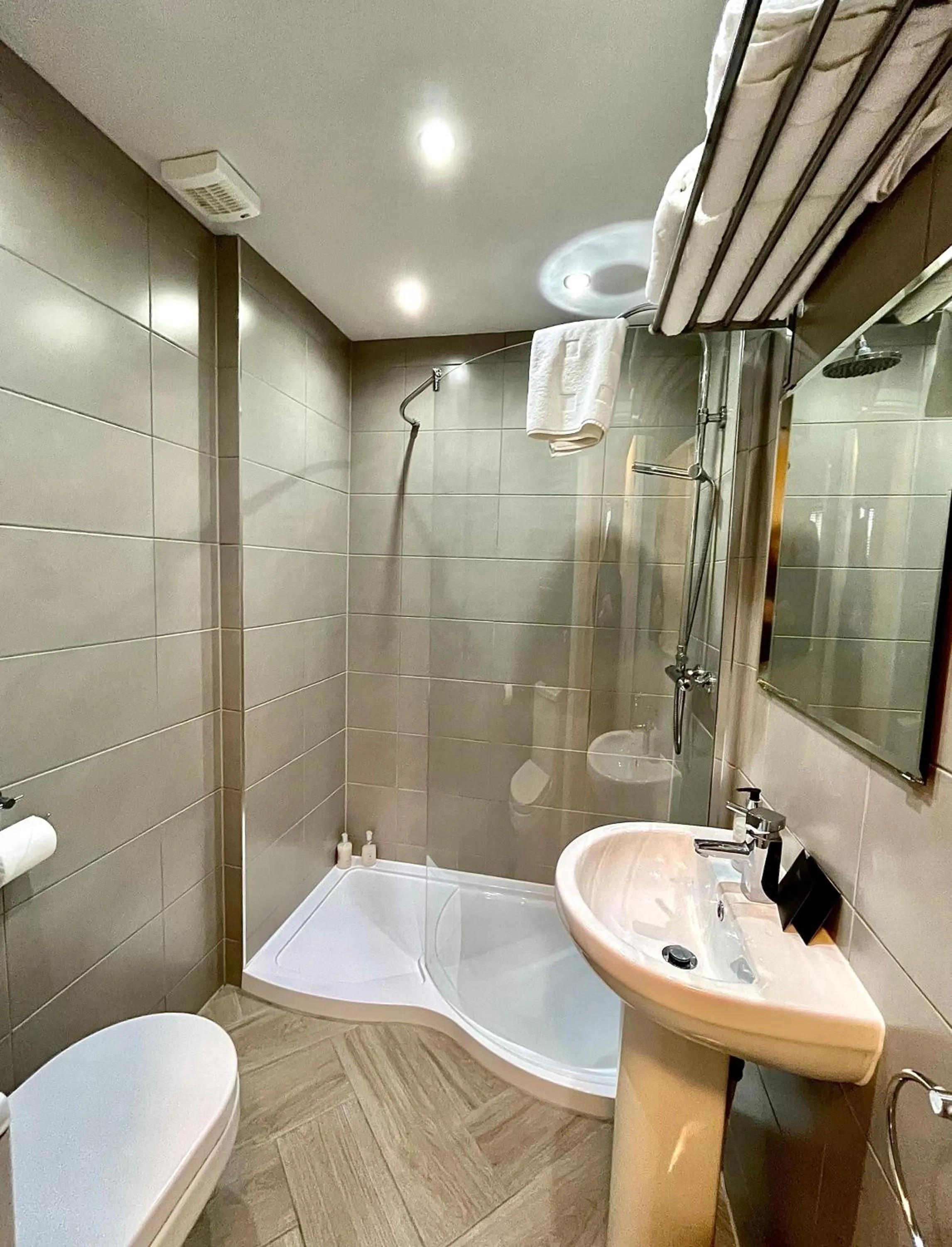 Shower in Mode Apartments St Annes