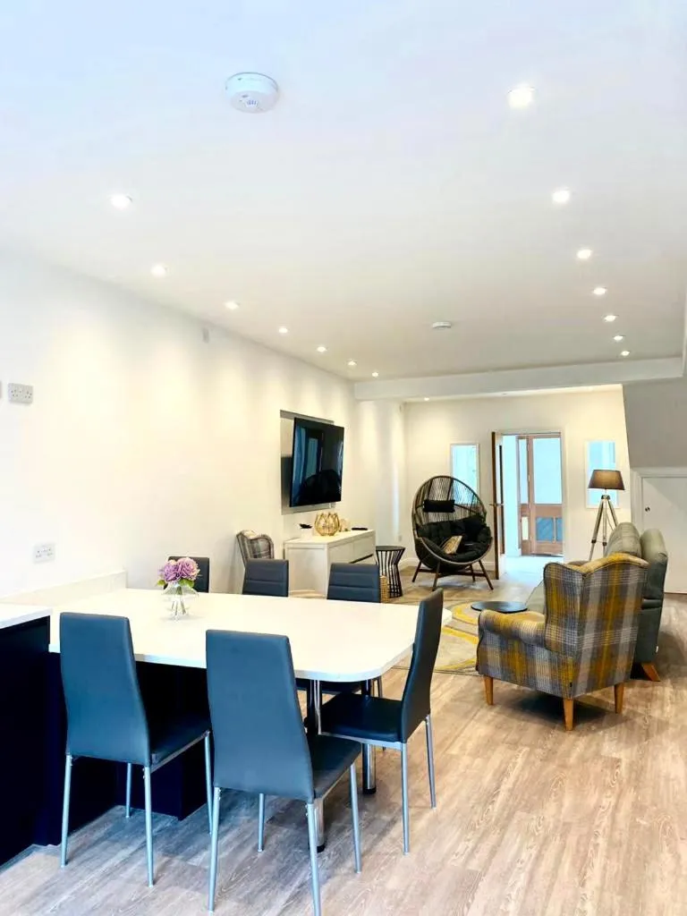 Living room in Mode Apartments St Annes