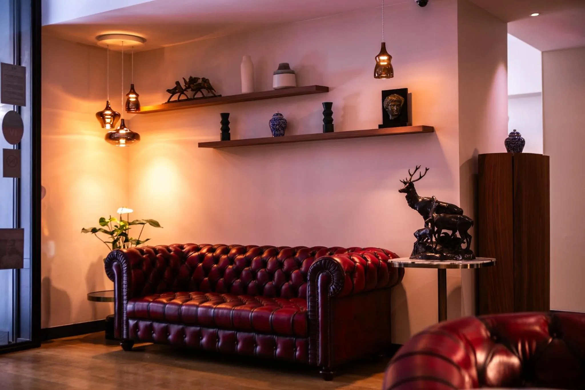 Lobby or reception in Hotel Monsieur & Spa