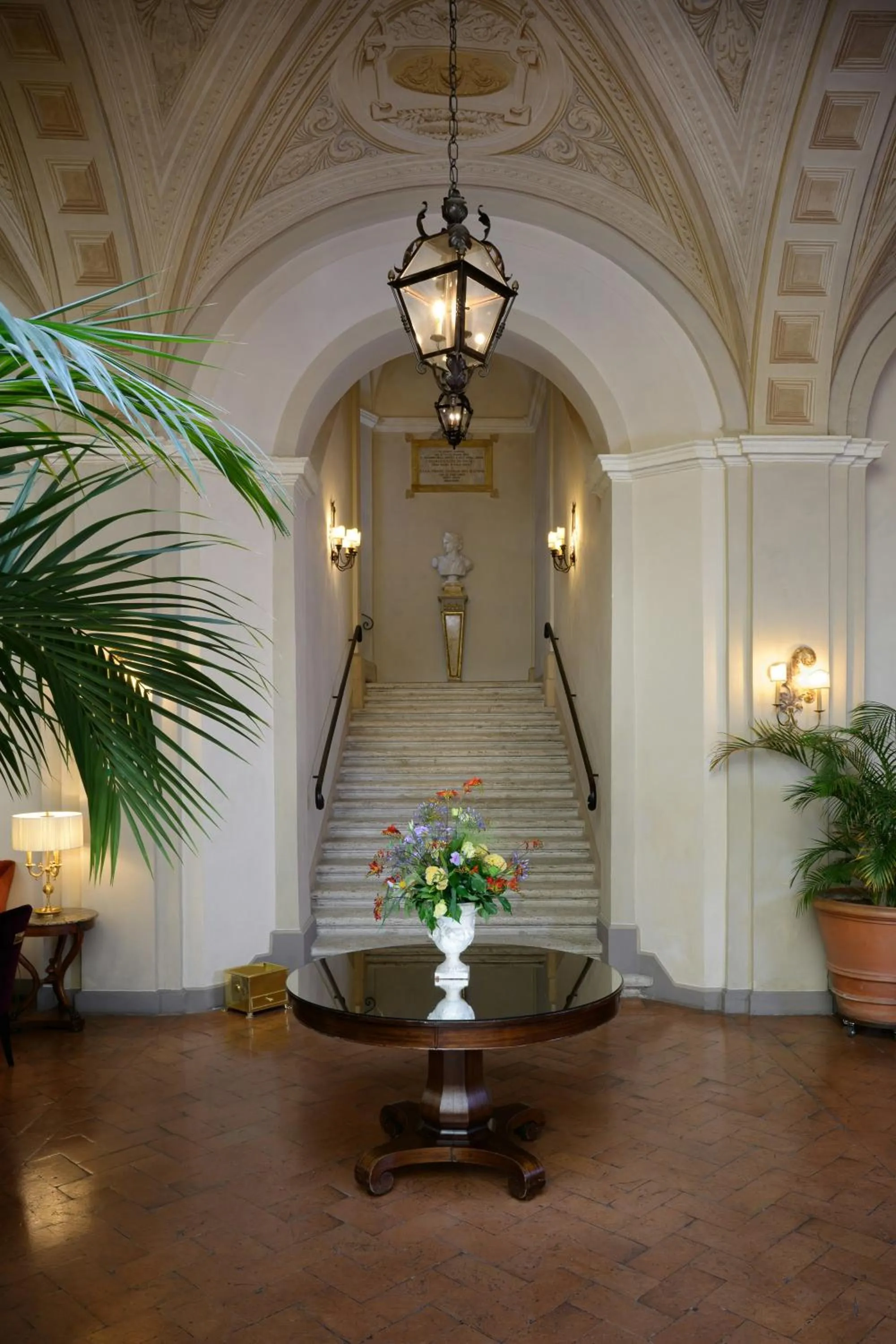 Lobby or reception in Grand Hotel Continental Siena - Starhotels Collezione