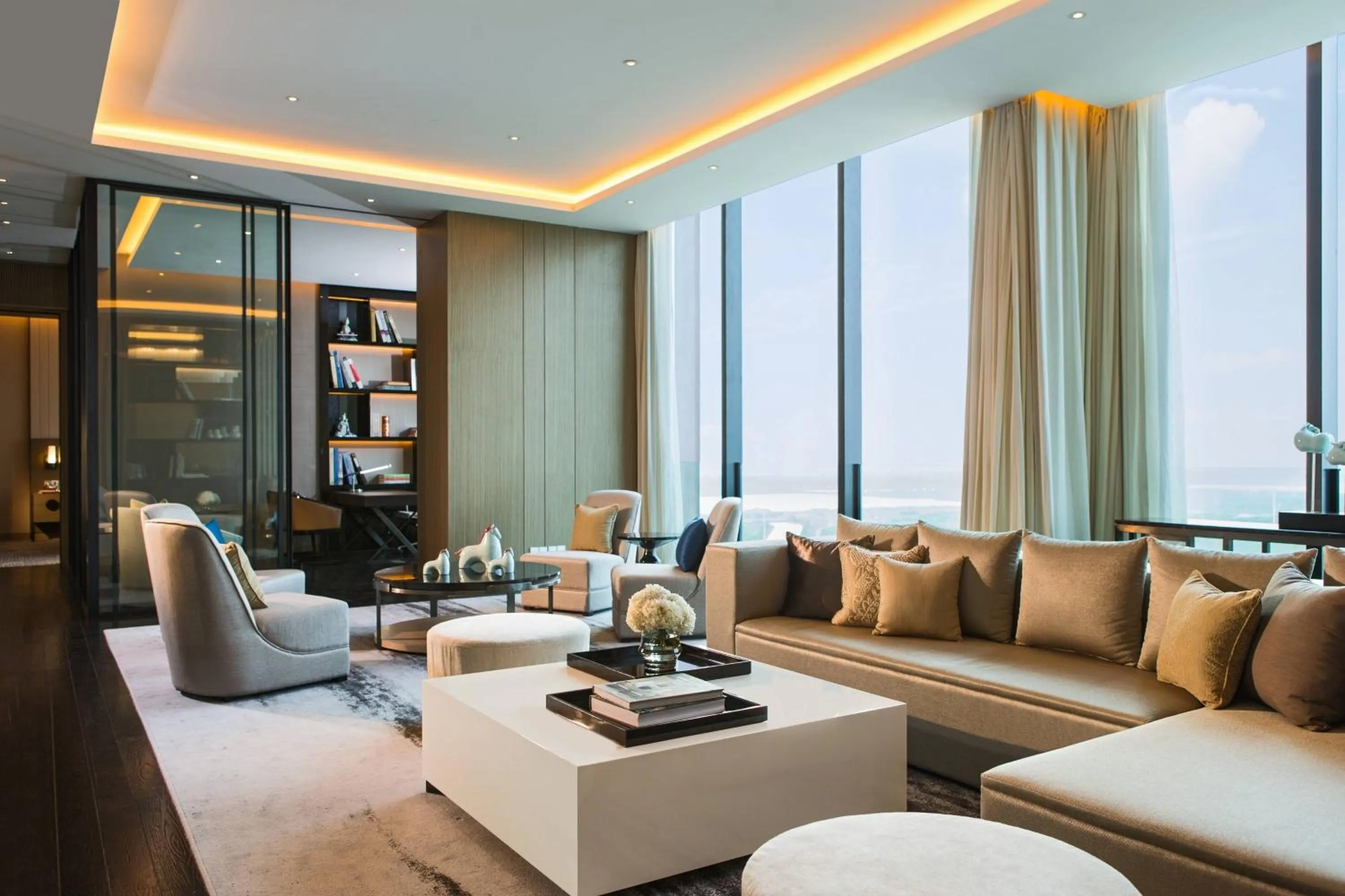 Bedroom in Renaissance Suzhou Wujiang Hotel