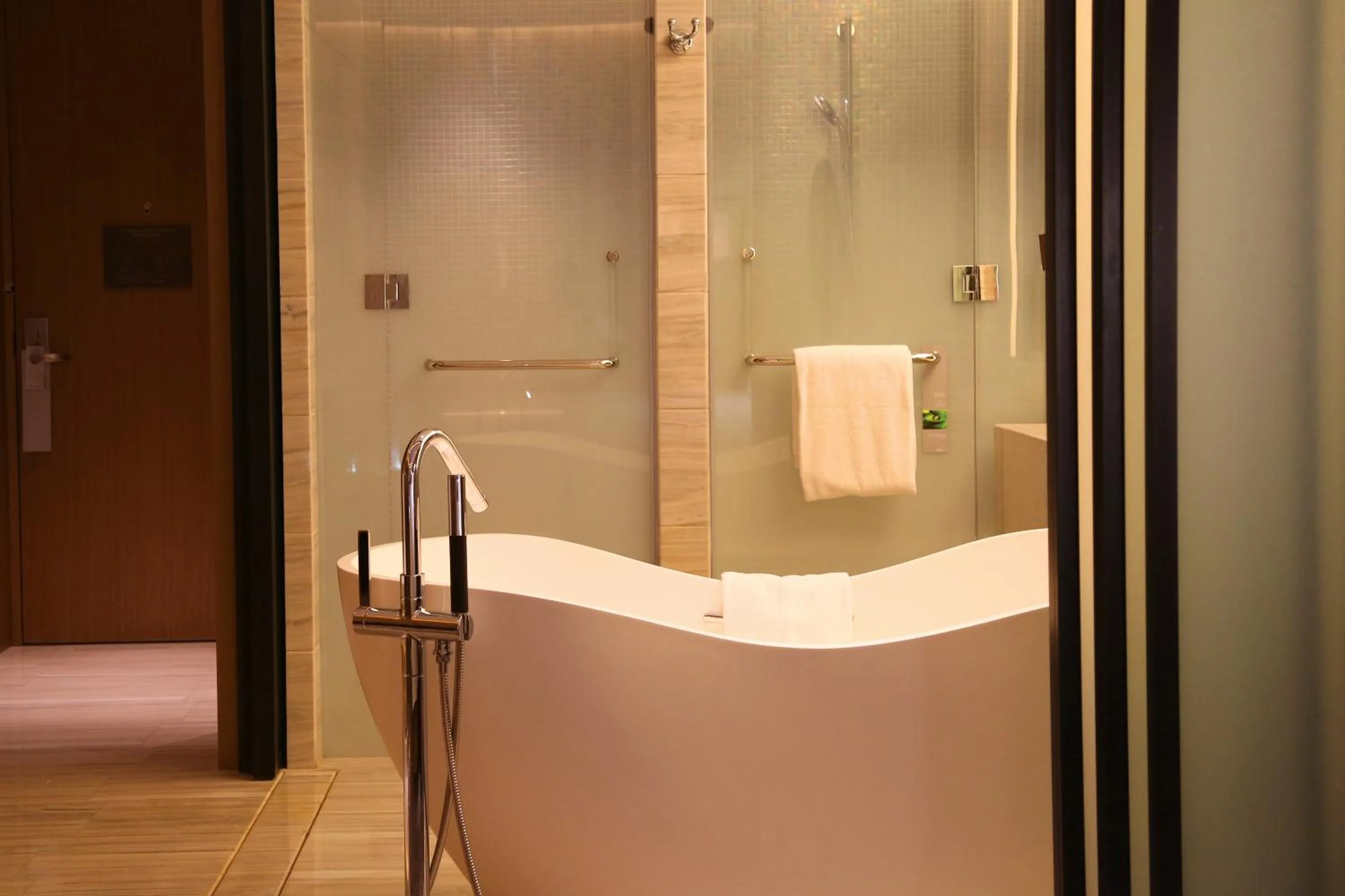 Bathroom in Renaissance Suzhou Wujiang Hotel