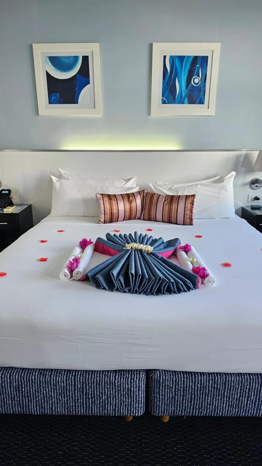 Bed in Hotel Dona Ana