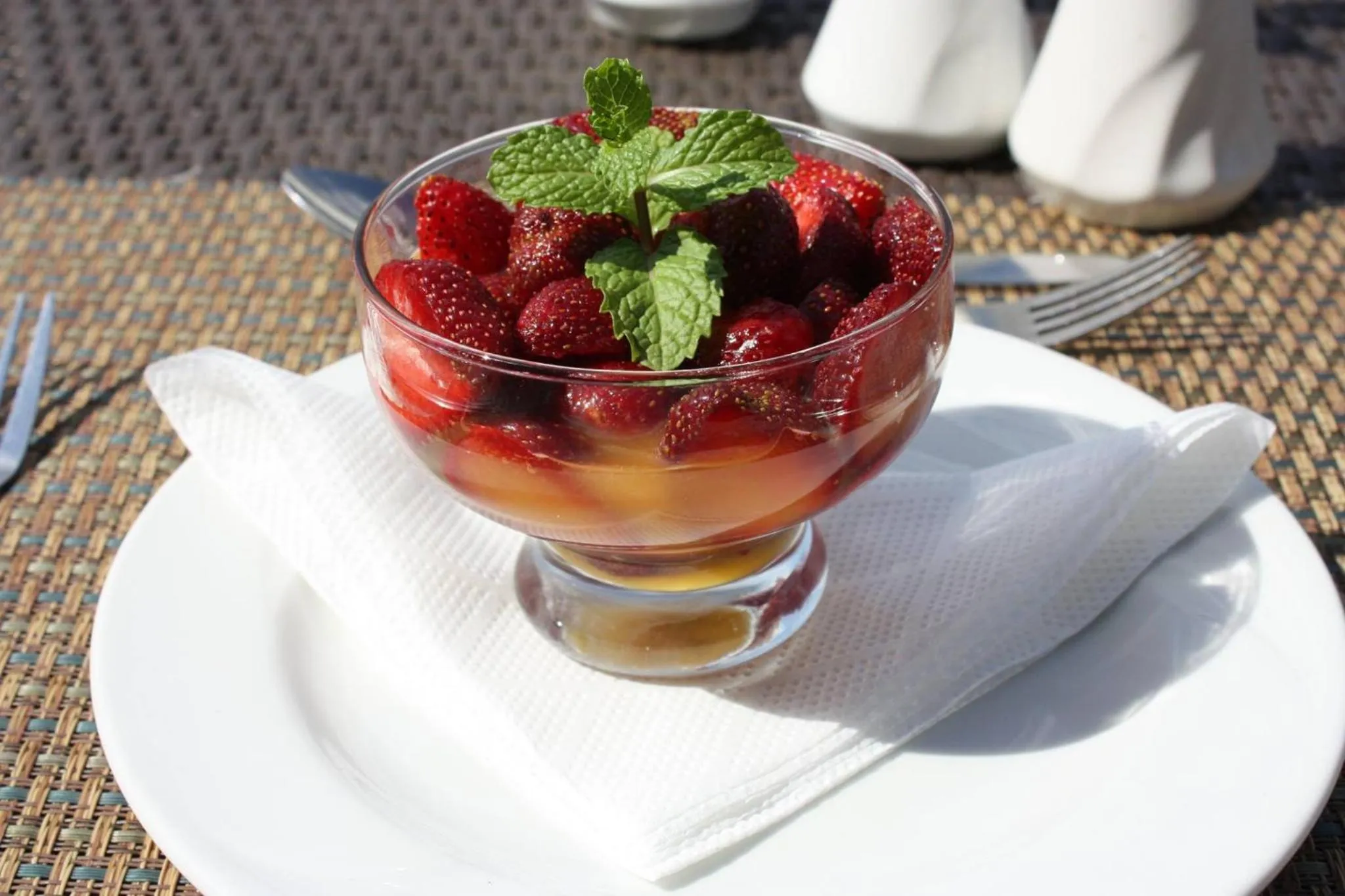 Food close-up in Pullman Lubumbashi Grand Karavia.