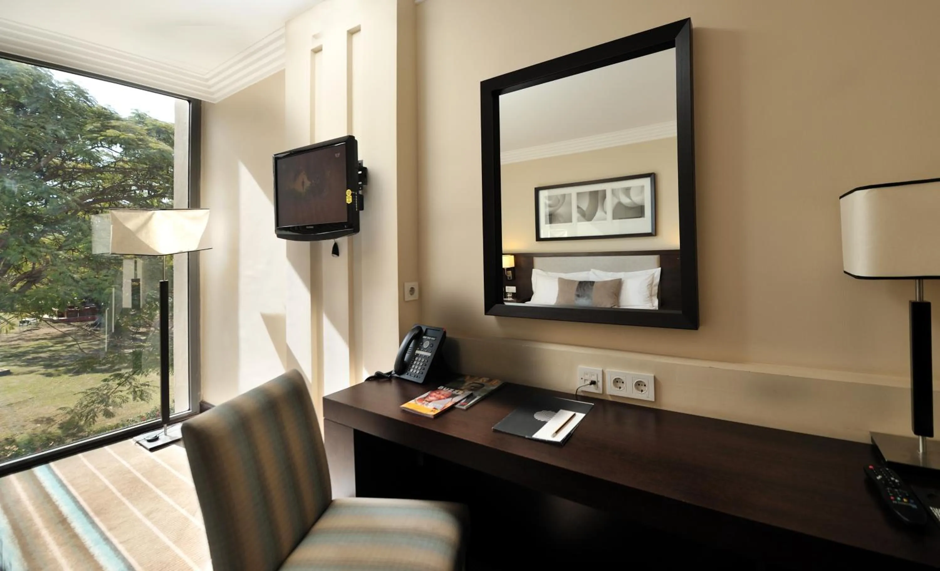 TV and multimedia in Pullman Lubumbashi Grand Karavia.