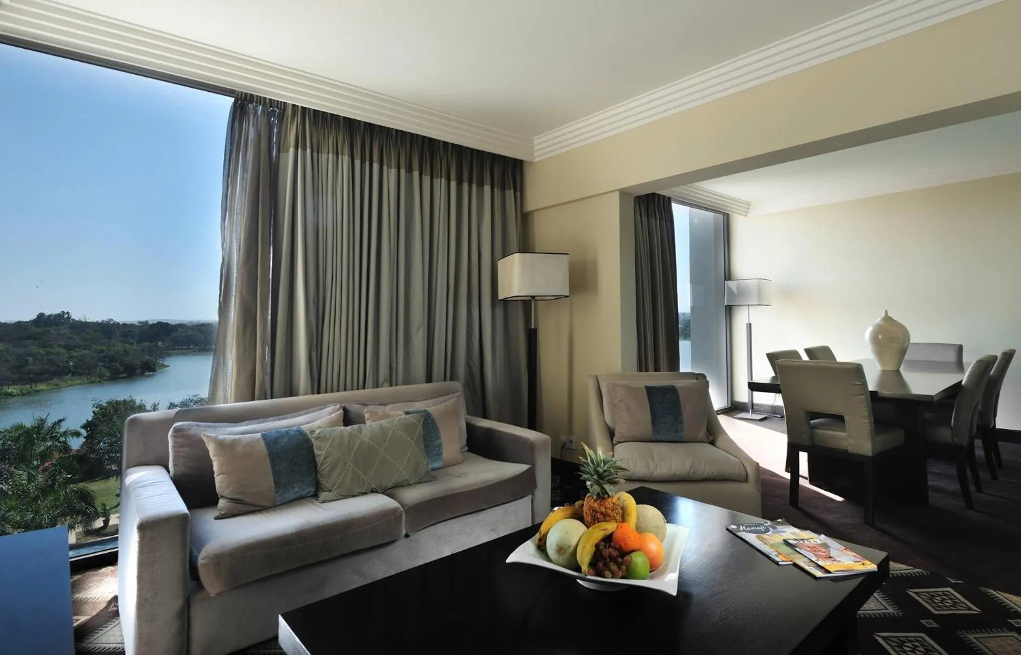 Living room in Pullman Lubumbashi Grand Karavia.