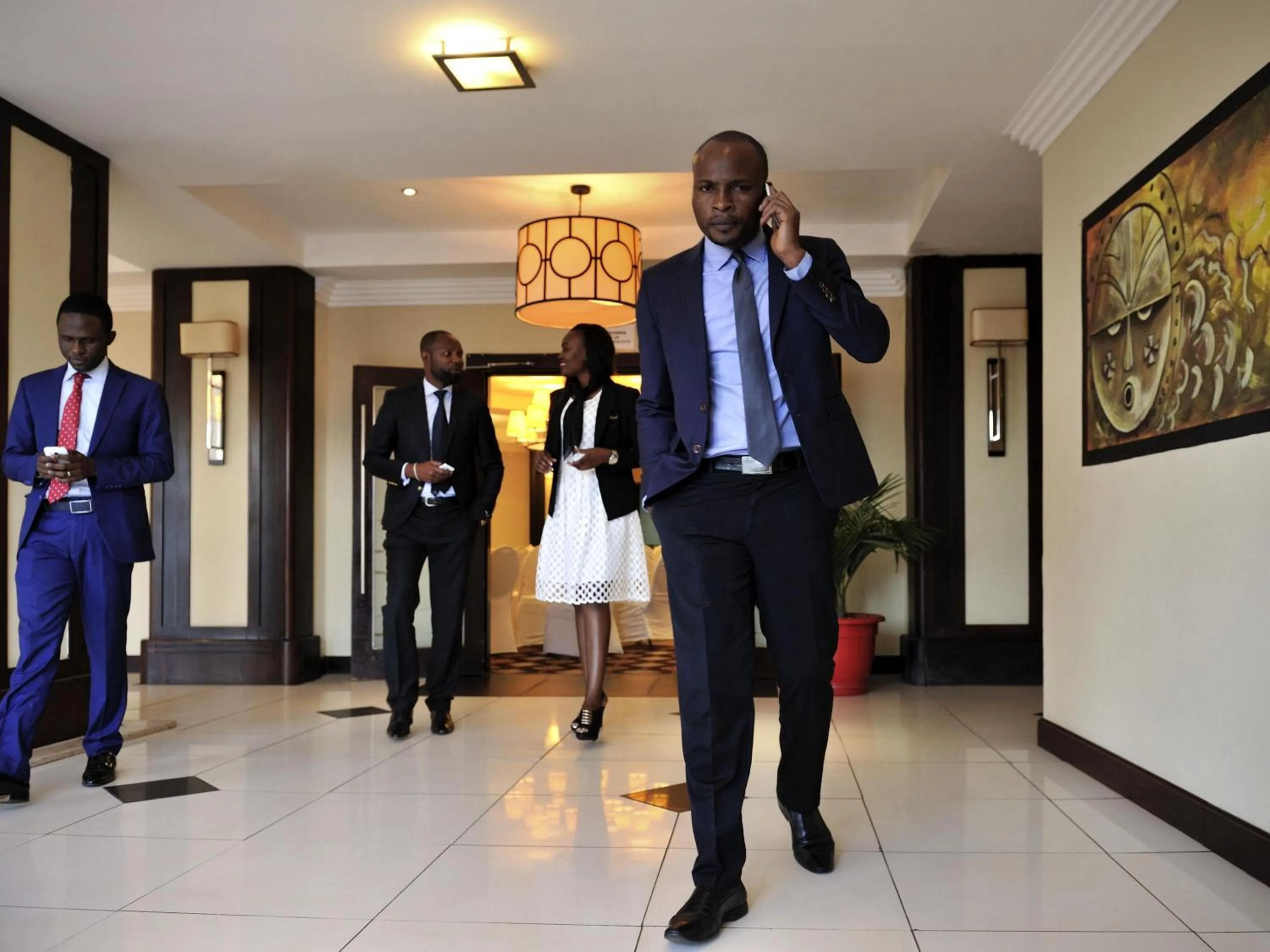 Meeting/conference room in Pullman Lubumbashi Grand Karavia.