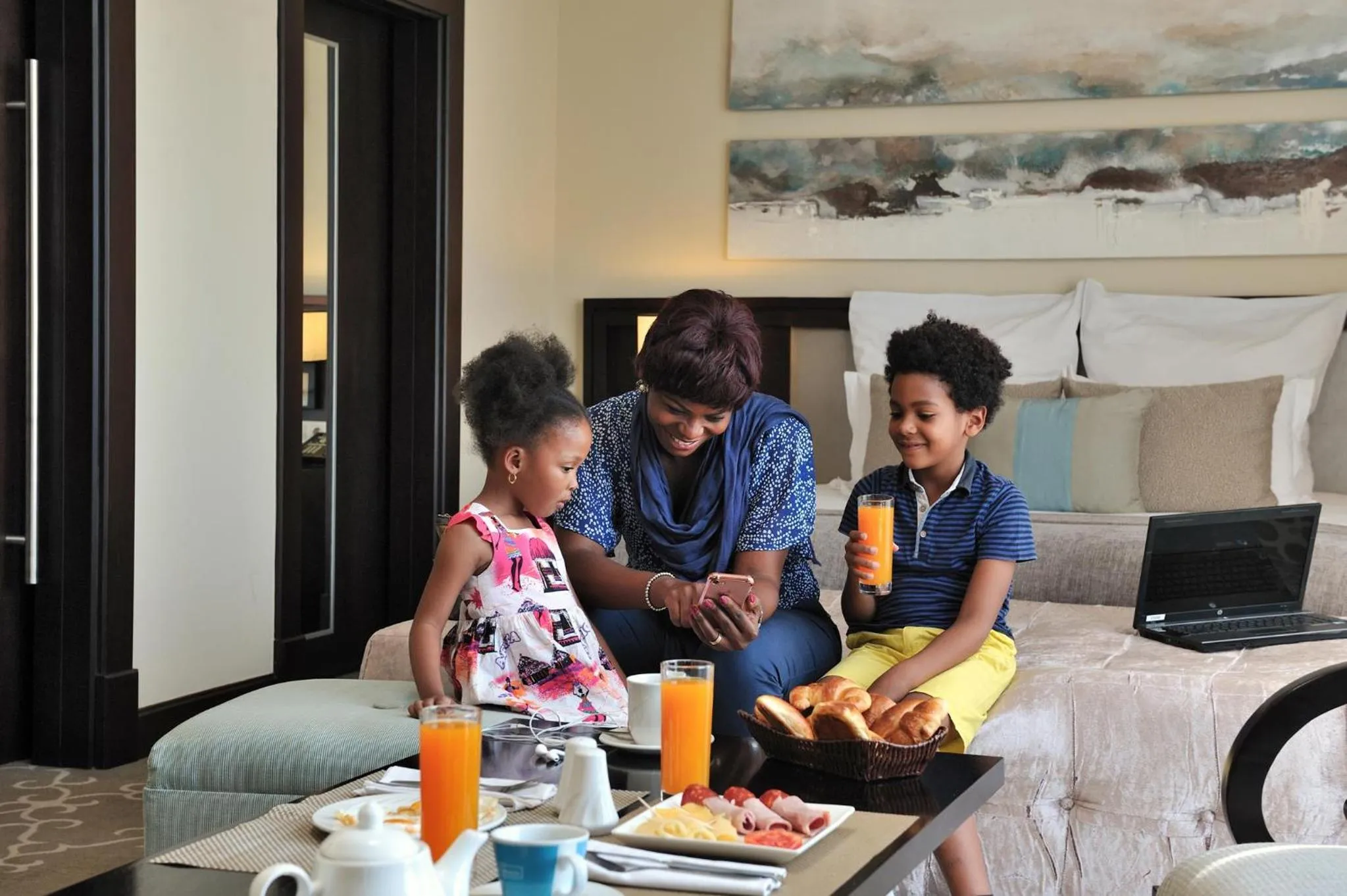 Guests in Pullman Lubumbashi Grand Karavia.