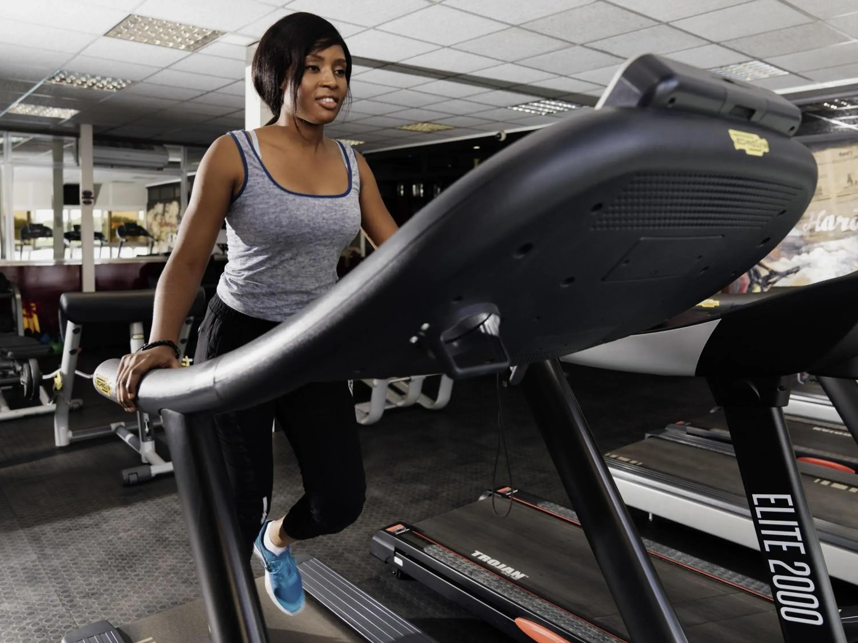 Fitness centre/facilities in Pullman Lubumbashi Grand Karavia. Fitness centre/facilities in Pullman Lubumbashi Grand Karavia.